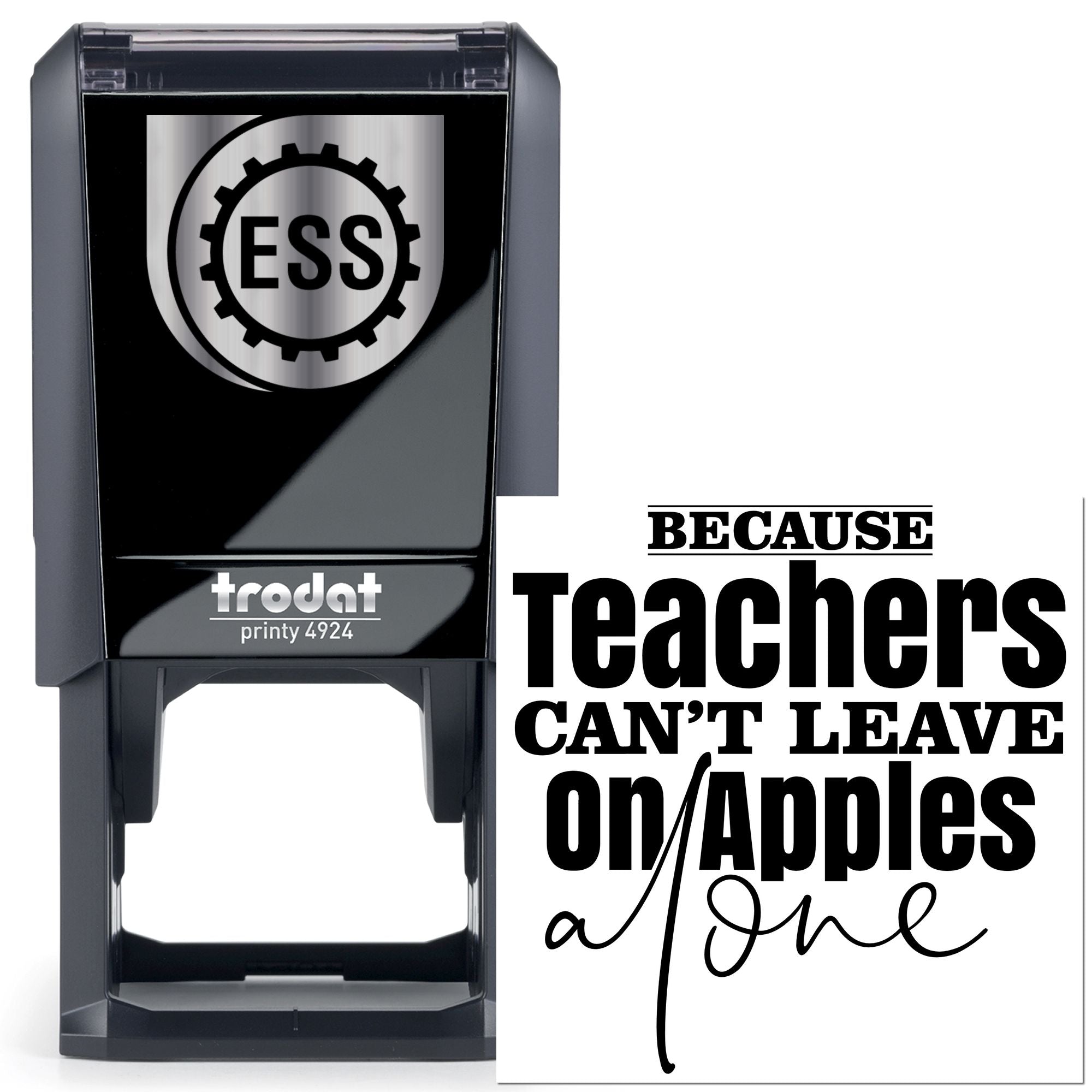 Self-Inking Education Poster Paper Craft Stamp