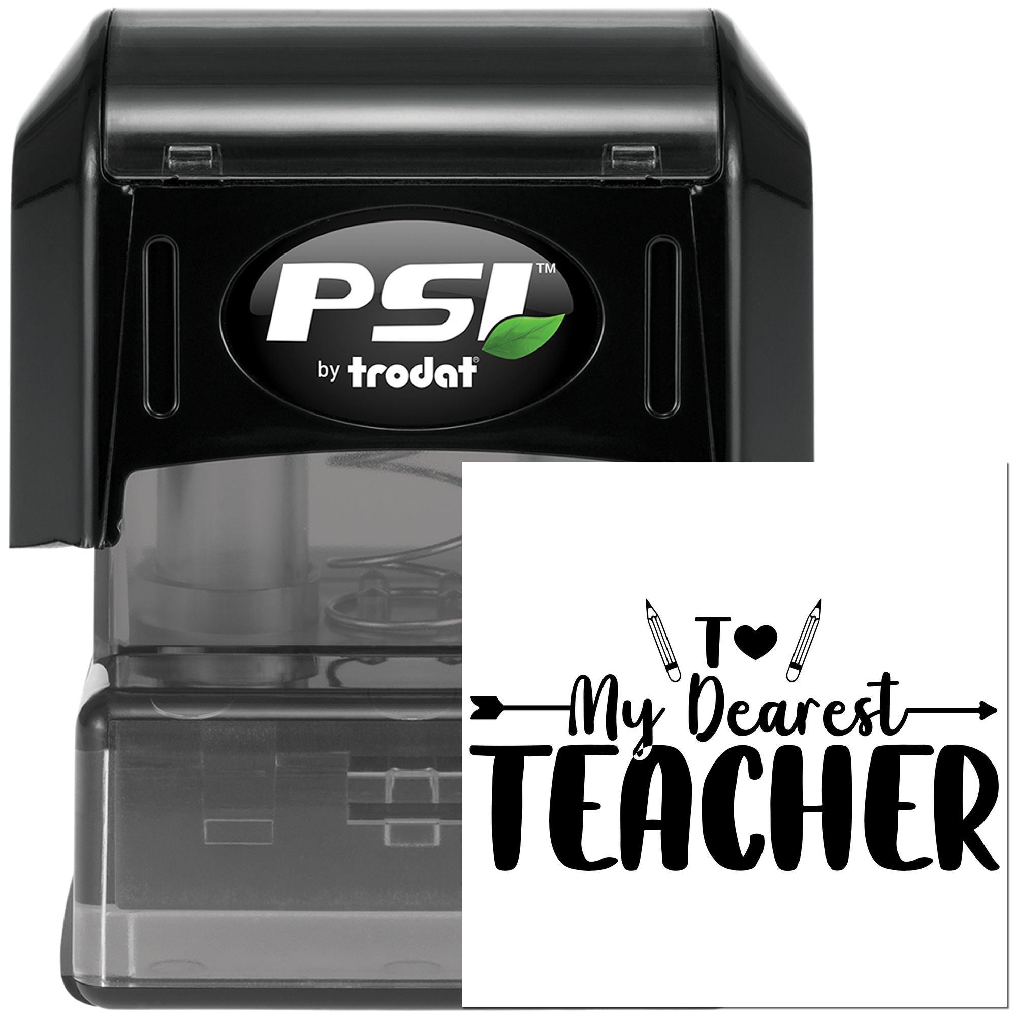 Pre-Inked Love My Teacher Journaling Stamp