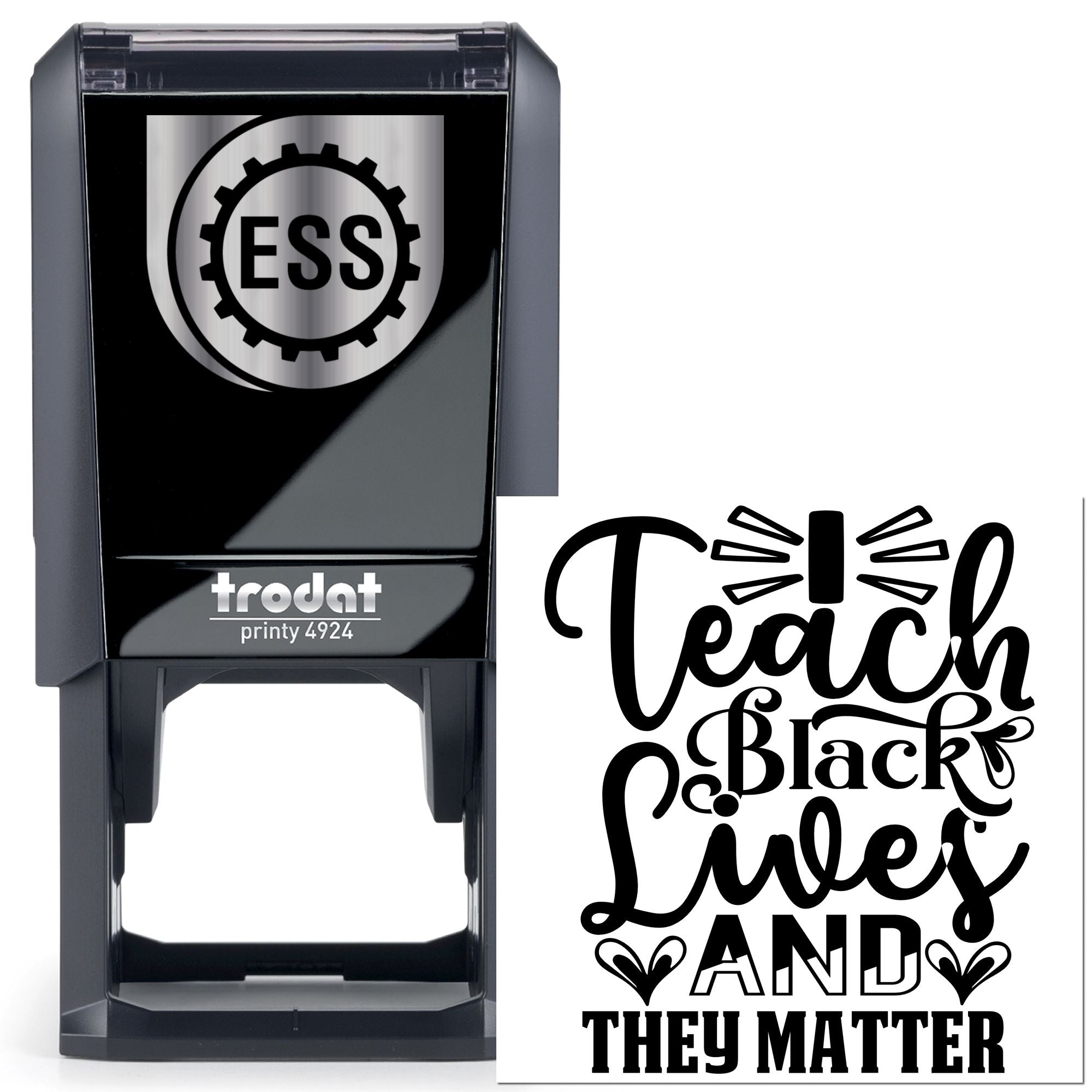 Self-Inking Black Lives Crafting Stamp