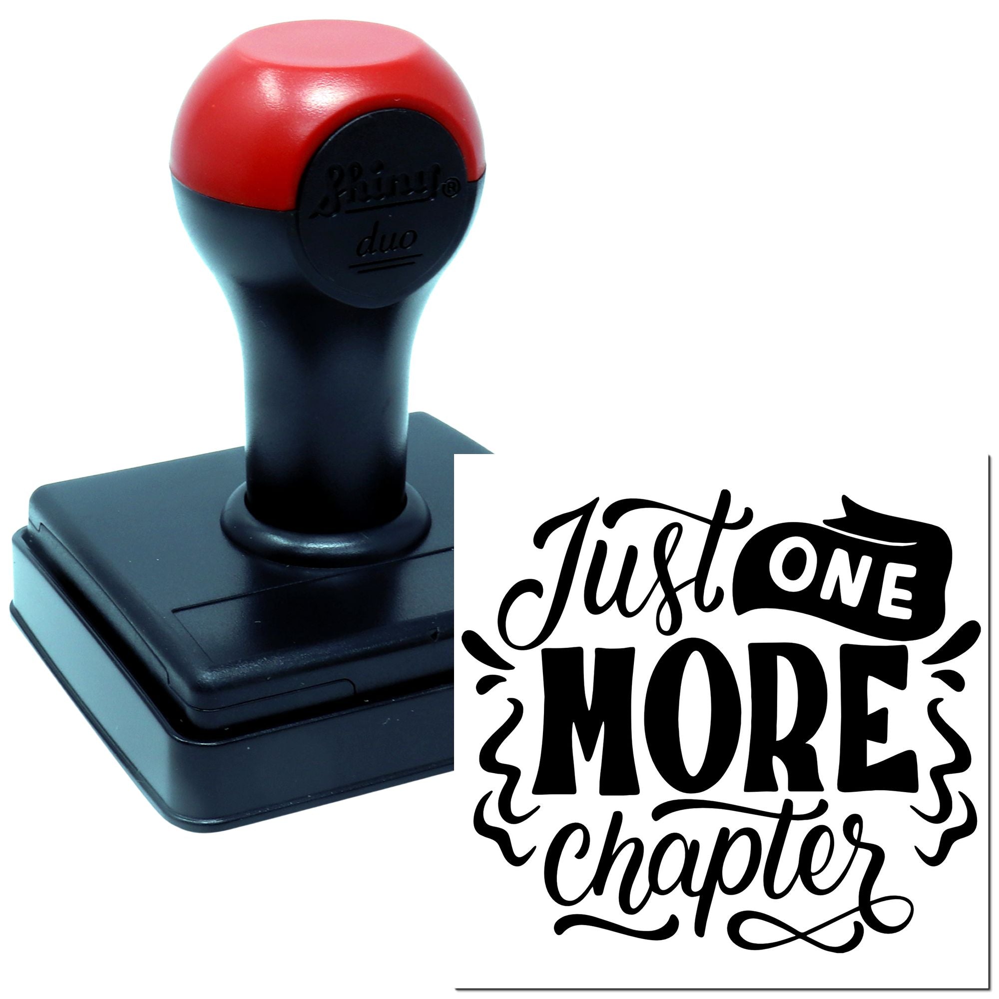 Duo Just One More Chapter Artwork Hand Stamp