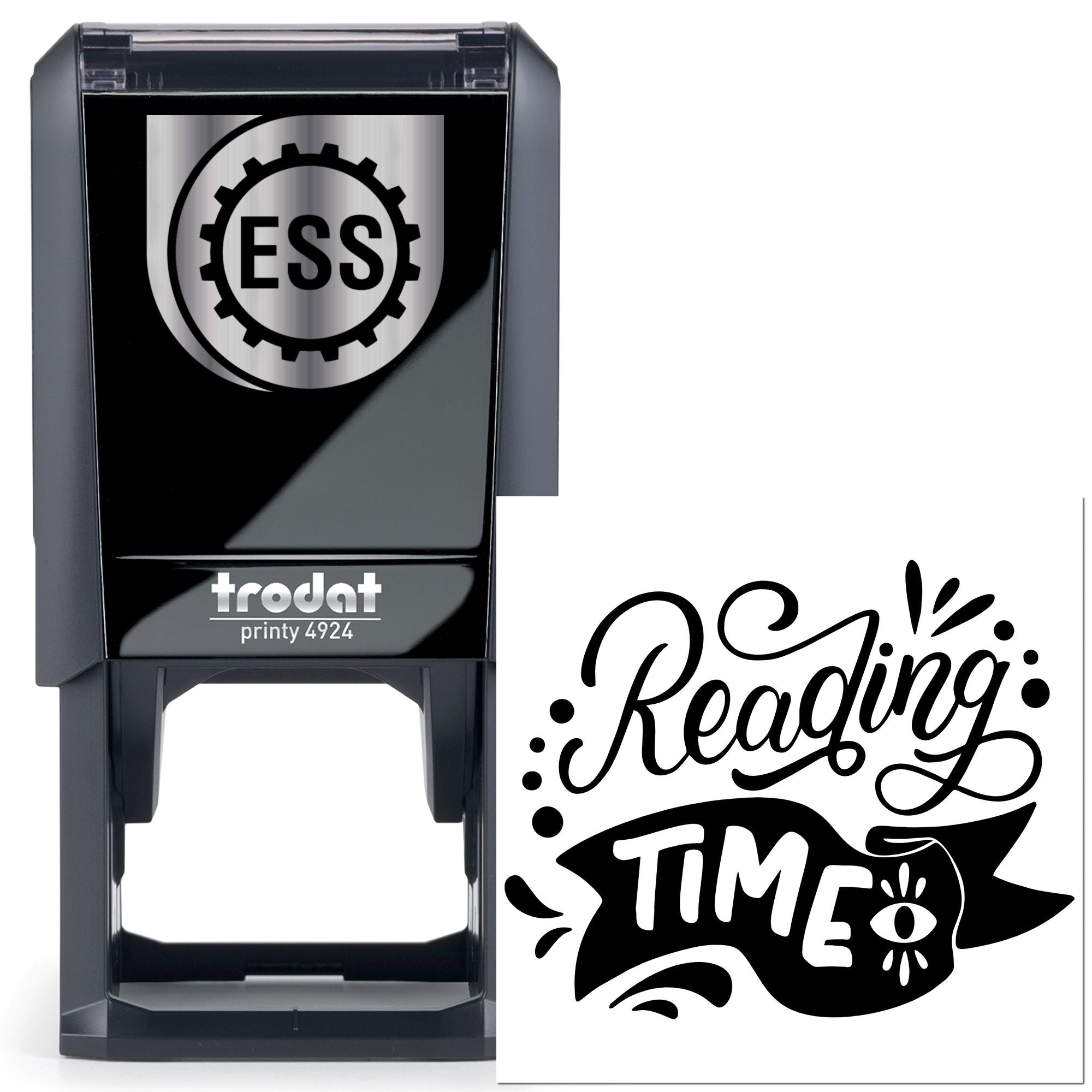 Self-Inking Reading Time Card Making Stamp