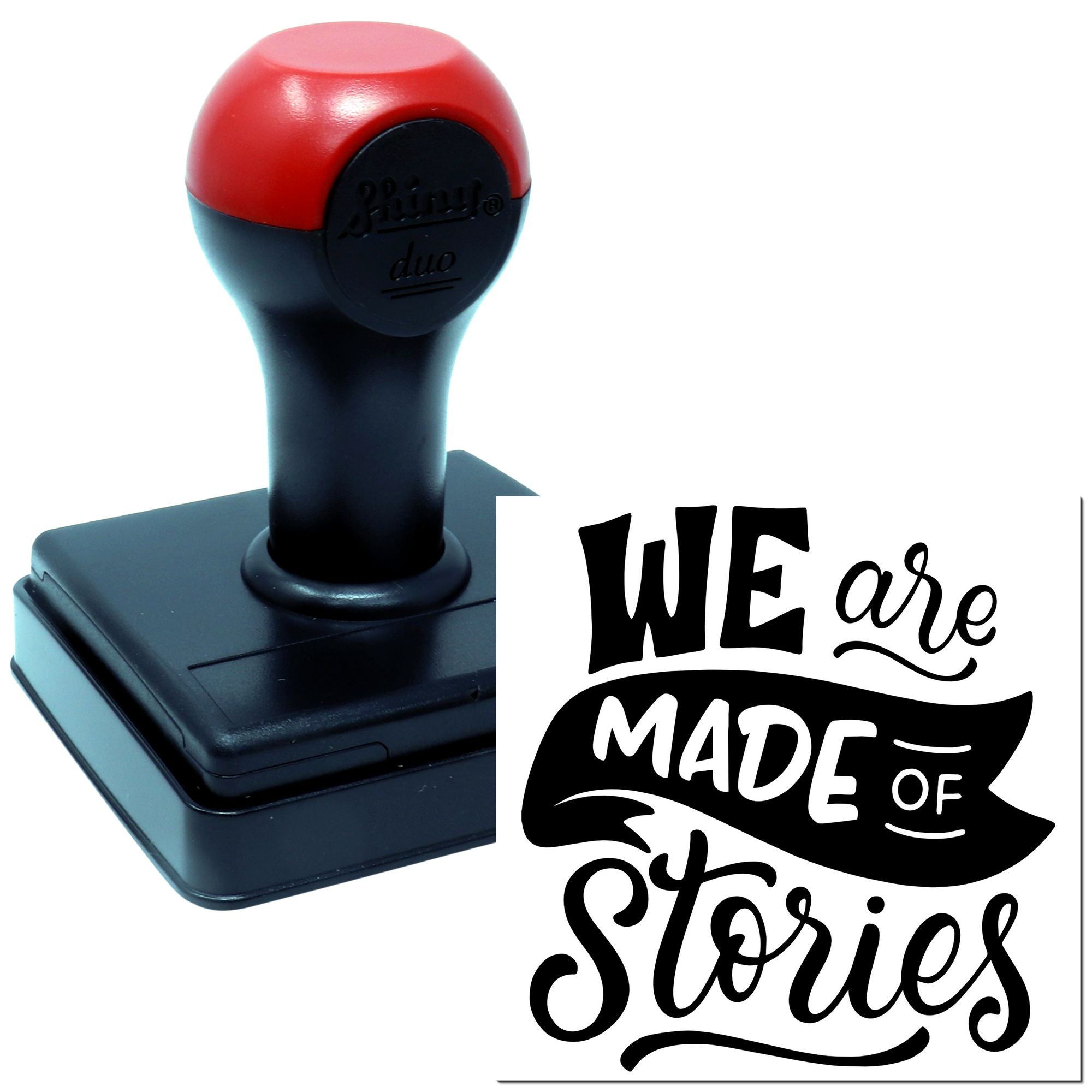 Duo We Are Made Of Stories Hand Stamp