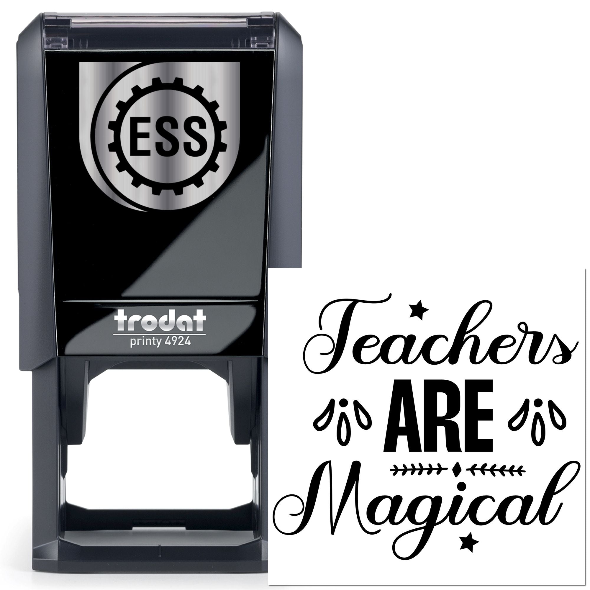 Self-Inking Magical Teachers Paper Goods Stamp
