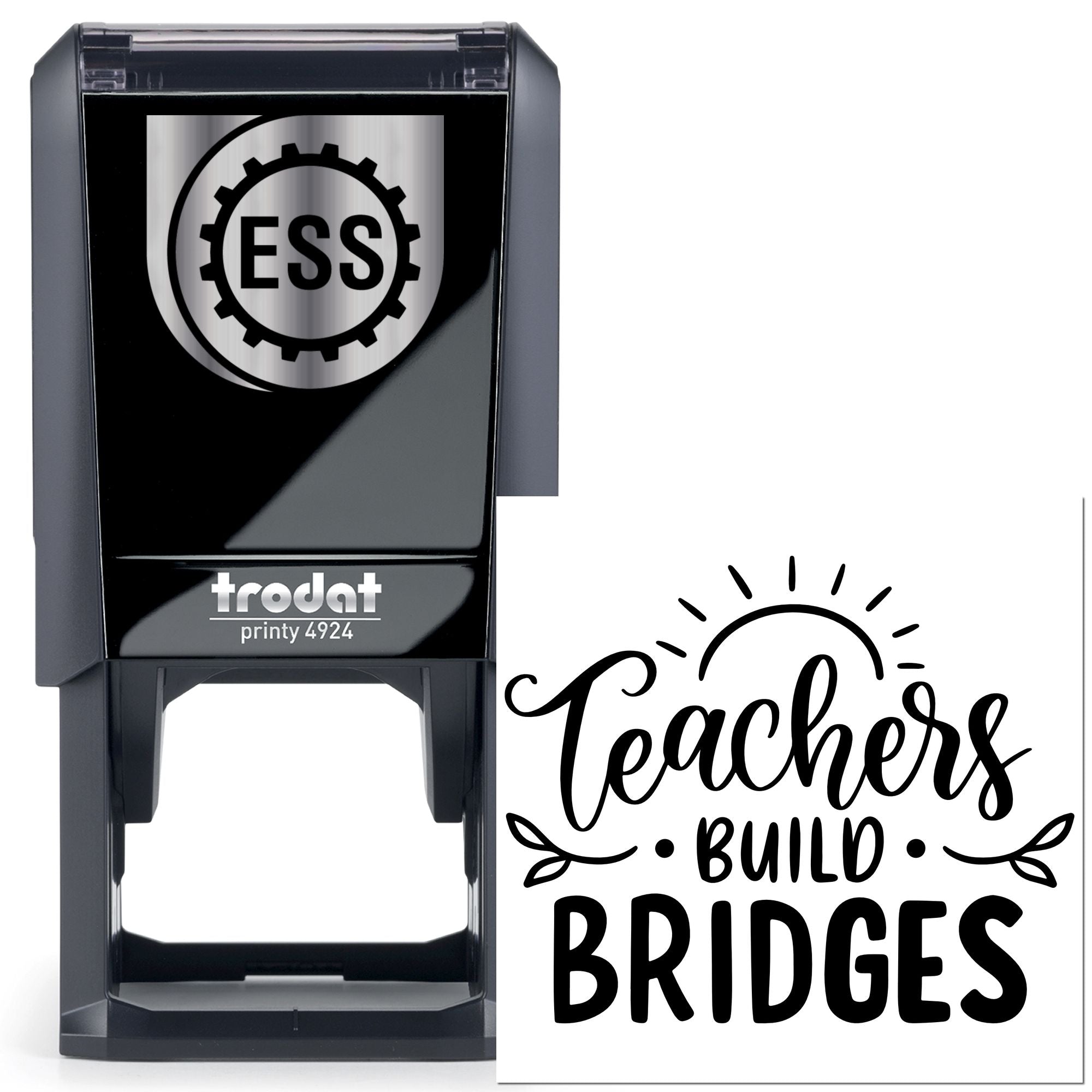 Self-Inking Bridge Builders Handcraft Stamp