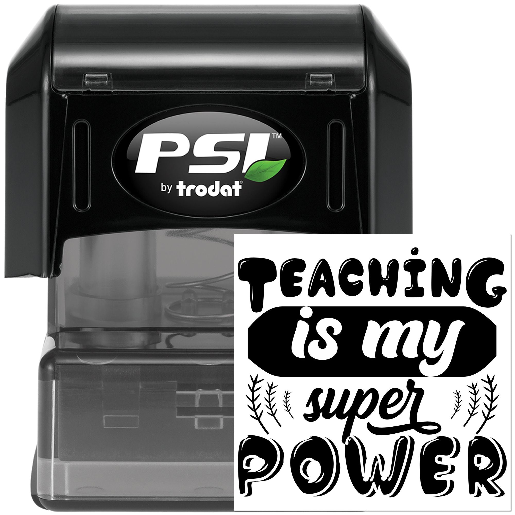 Pre-Inked My Super Power Journaling Stamp