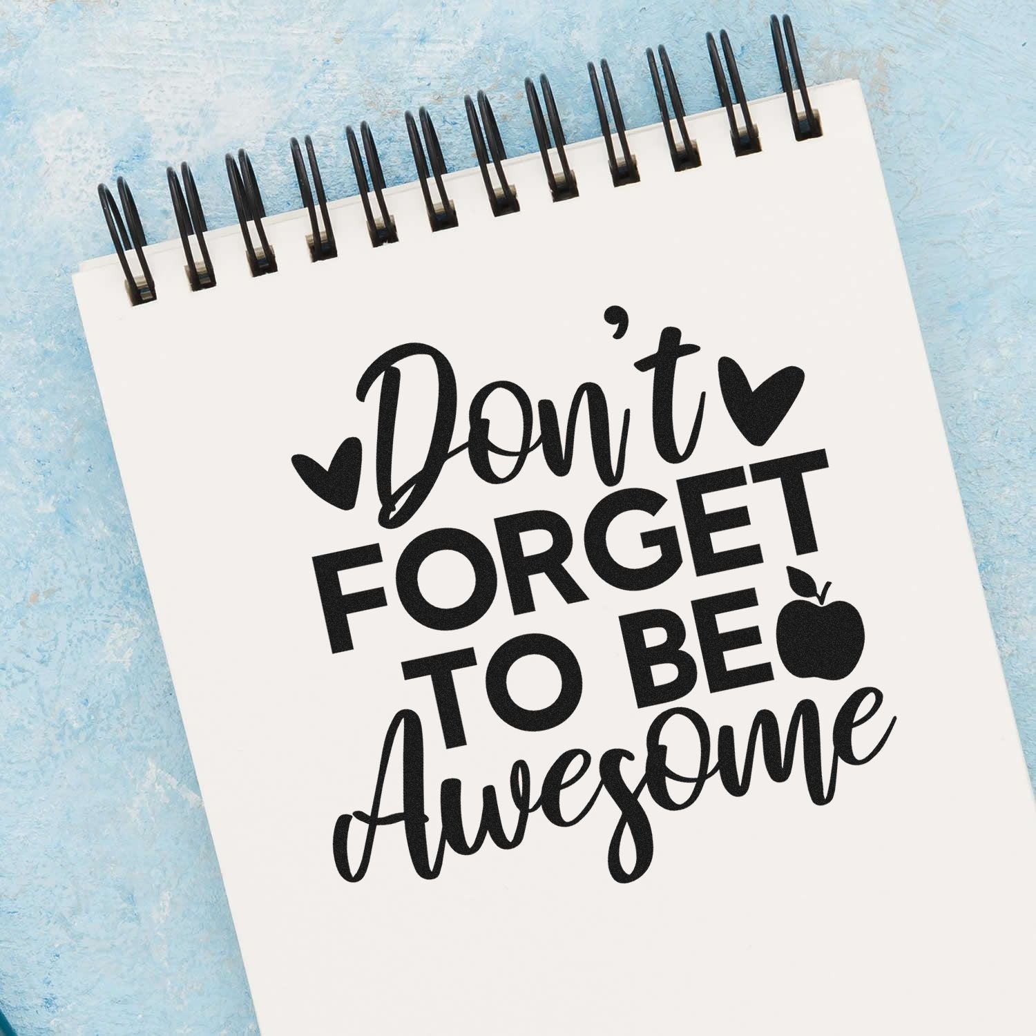 Self-Inking Motivation Poster Scrapbook Stamp