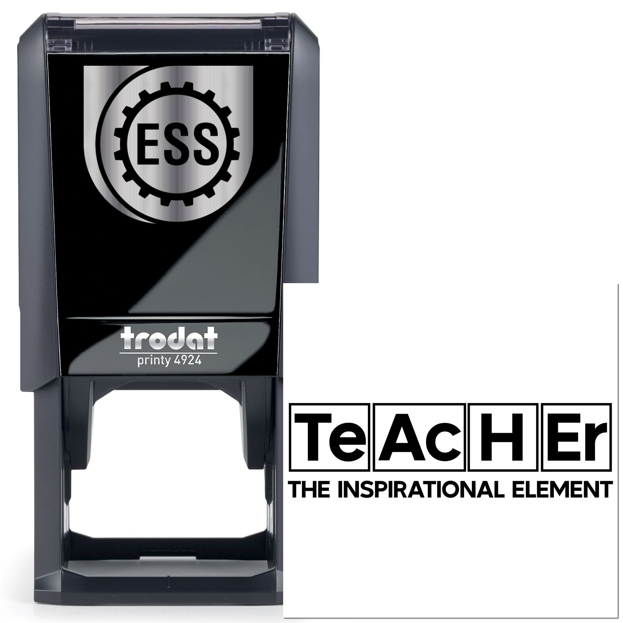 Self-Inking Inspiring Teacher Paper Goods Stamp
