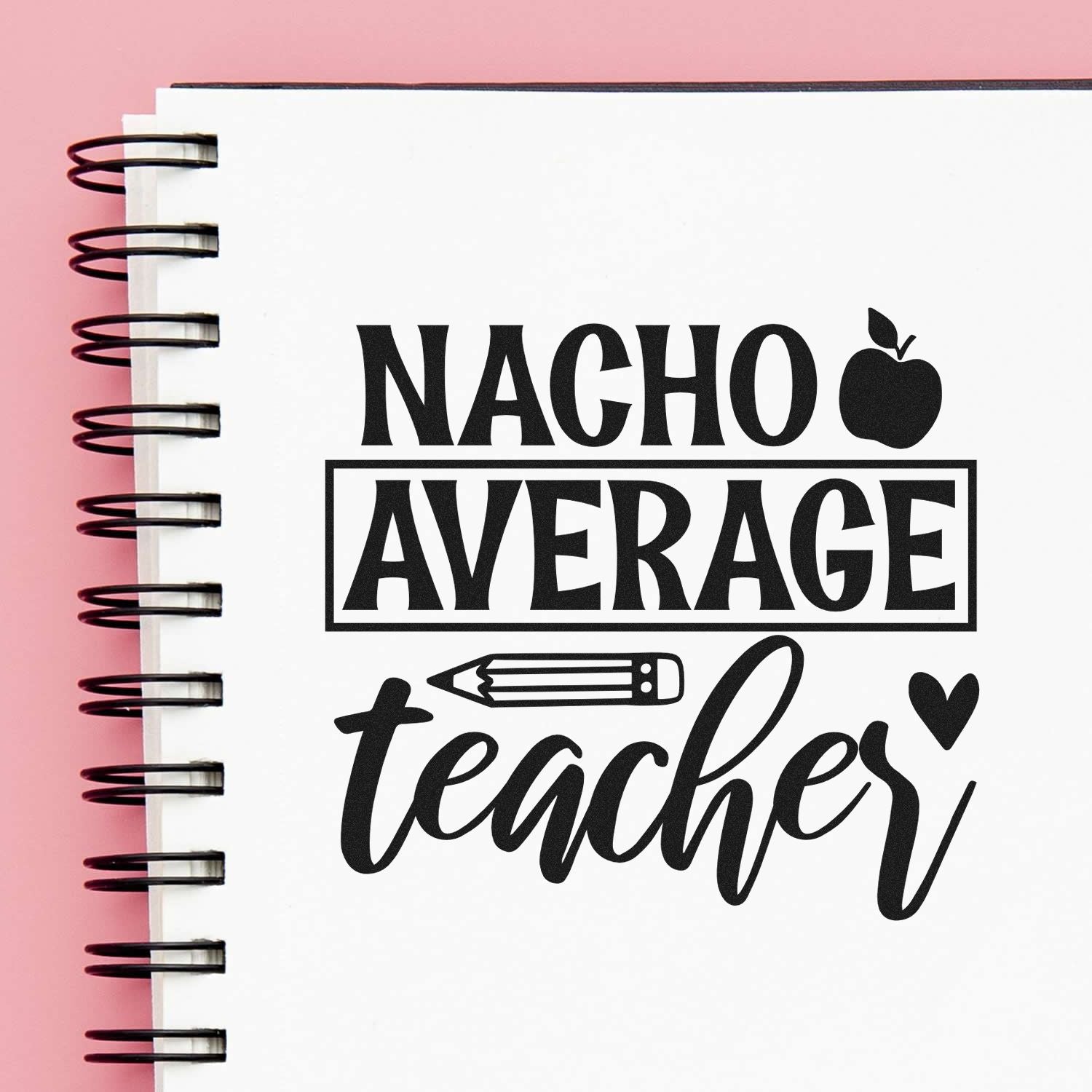 Self-Inking Nacho Average Paper Goods Stamp
