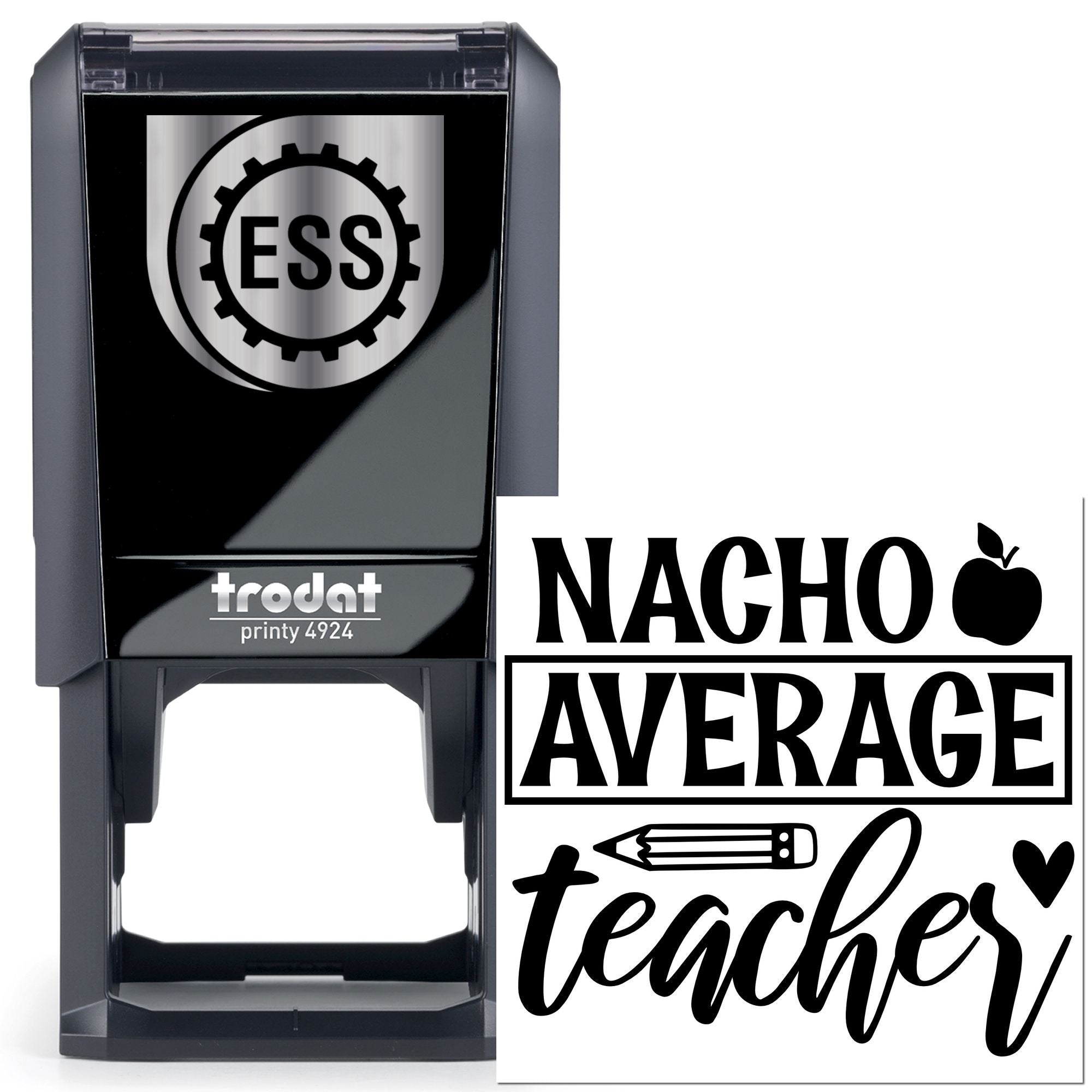 Self-Inking Nacho Average Paper Goods Stamp