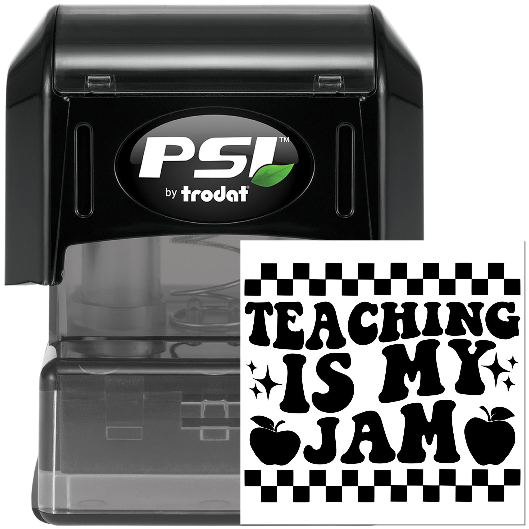 Pre-Inked Teaching Is Jam Journaling Stamp