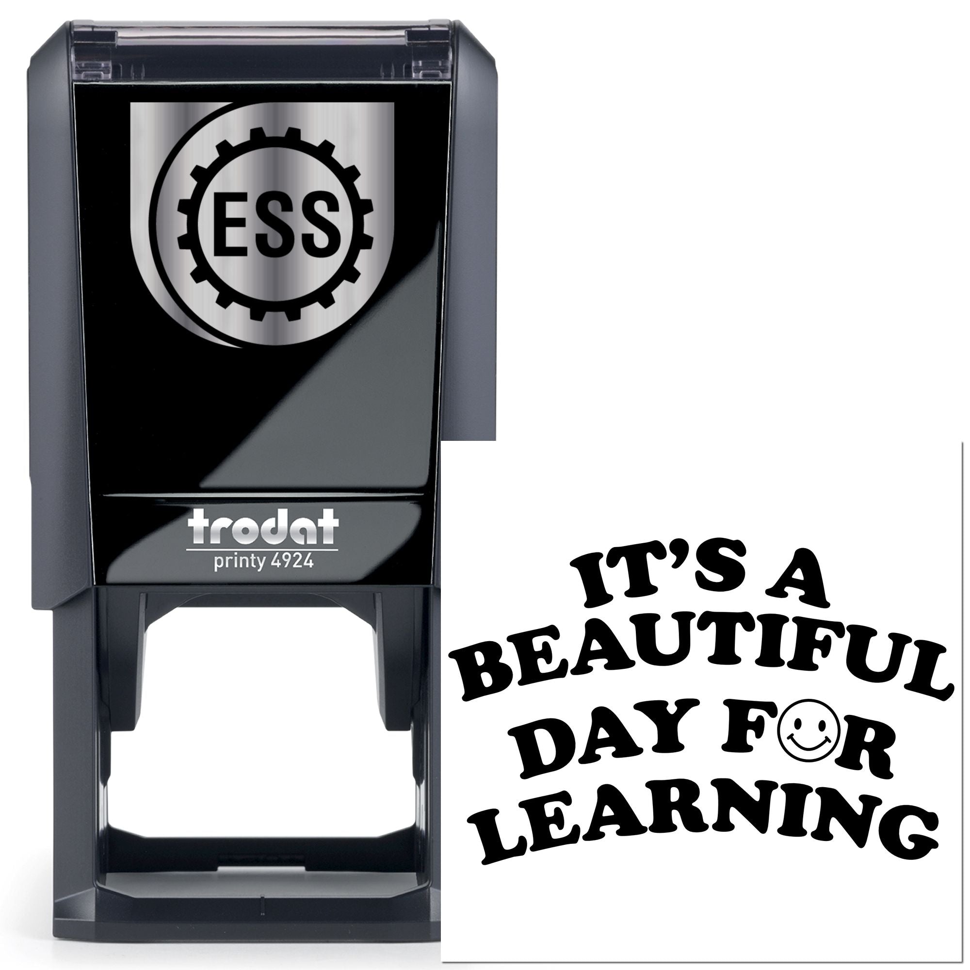 Self-Inking Joyful Learning Party Favor Stamp