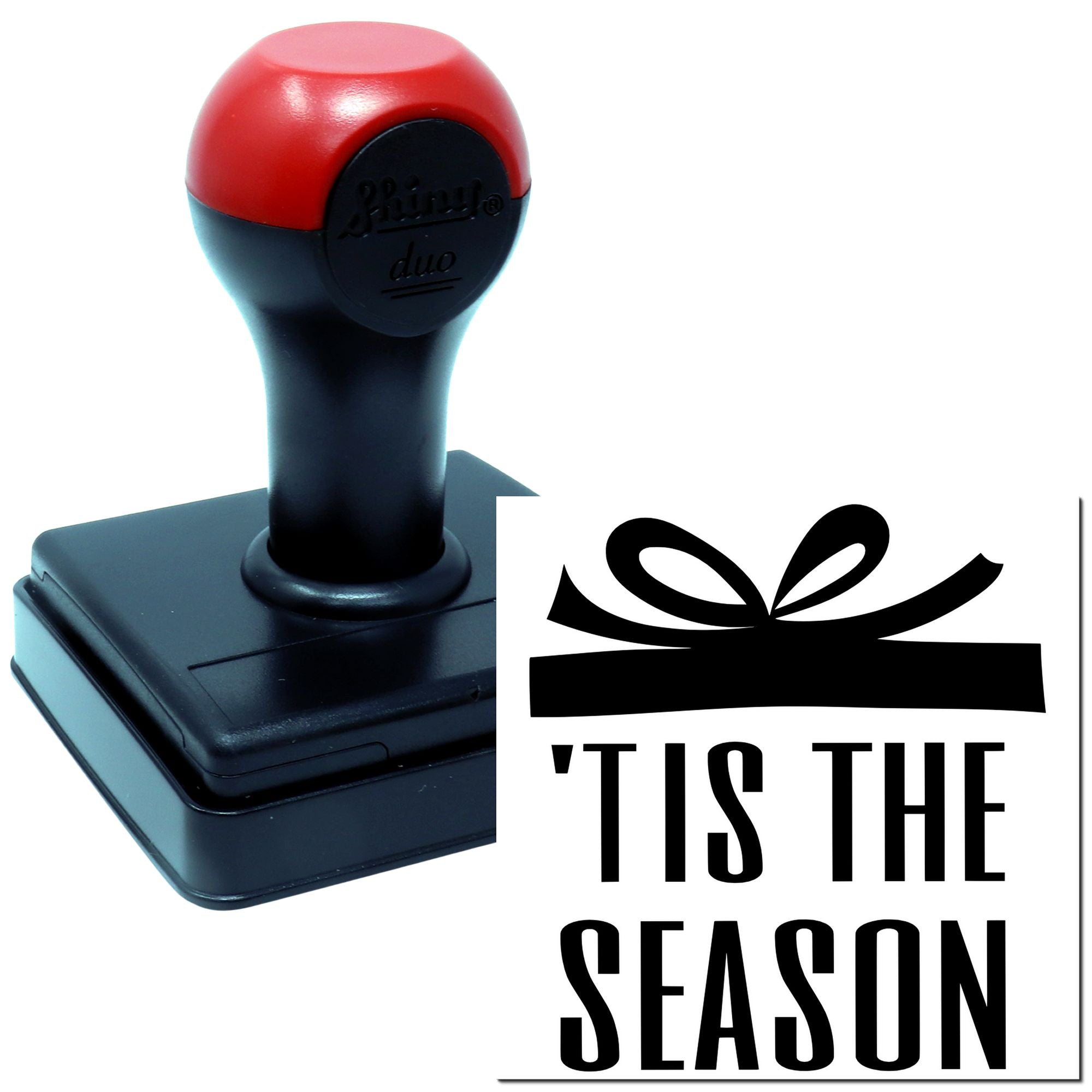 Duo Festive Gift Season Holiday Cheer Hand Stamp