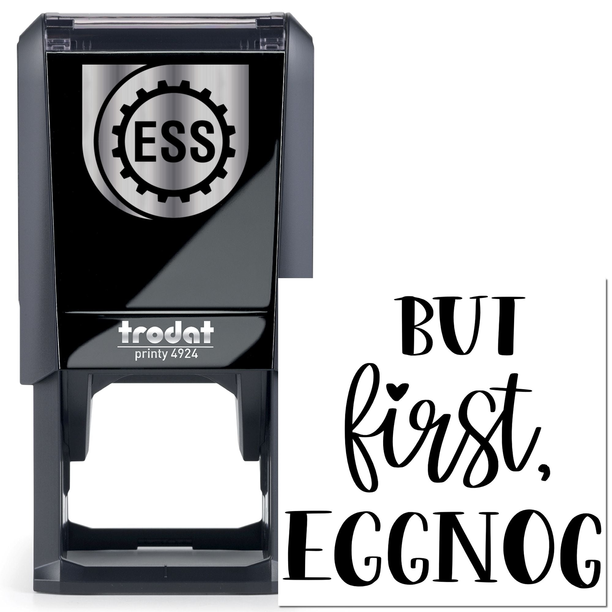 Self-Inking Eggnog Poster Postcard Stamp