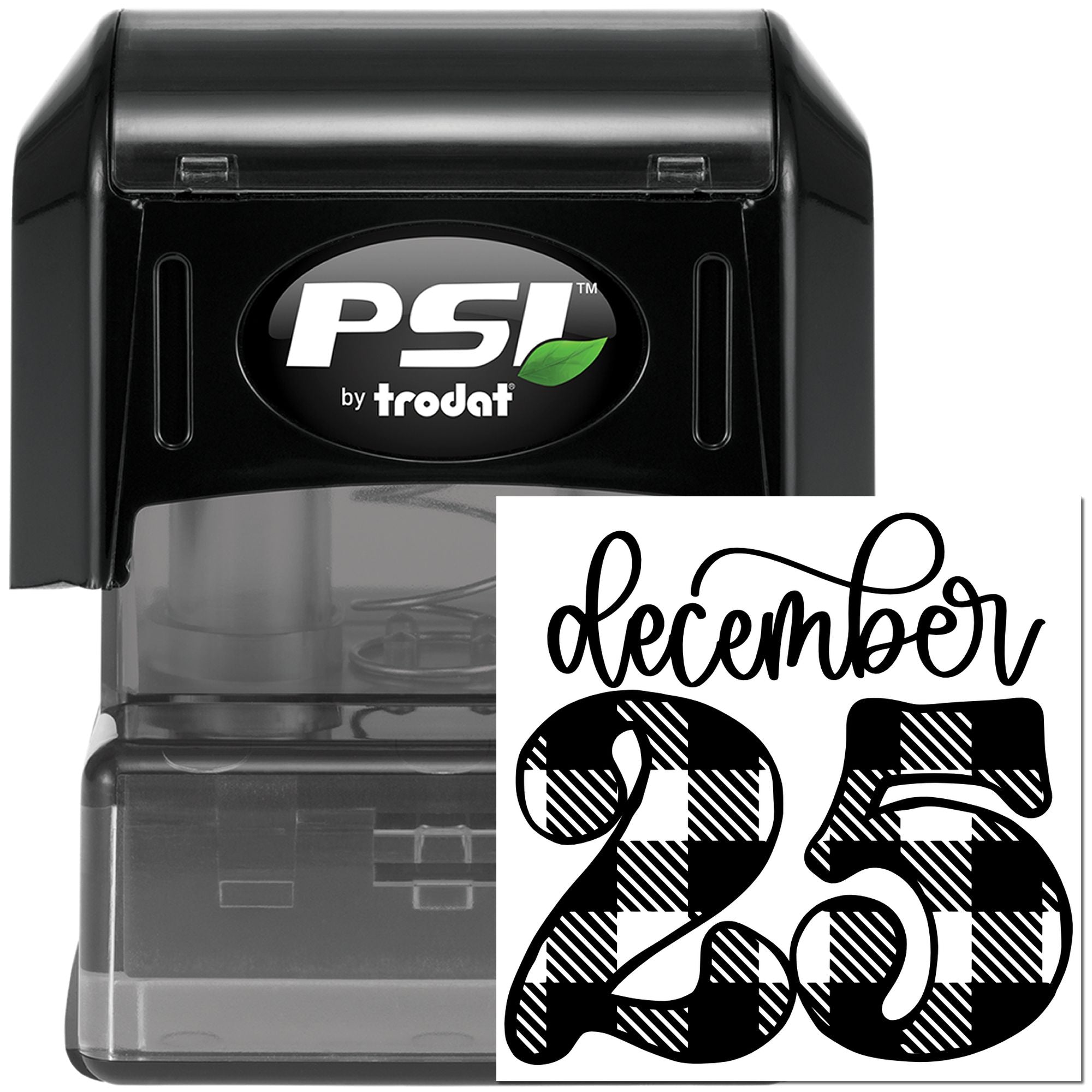 Pre-Inked December Twenty Fifth Paper Goods Stamp