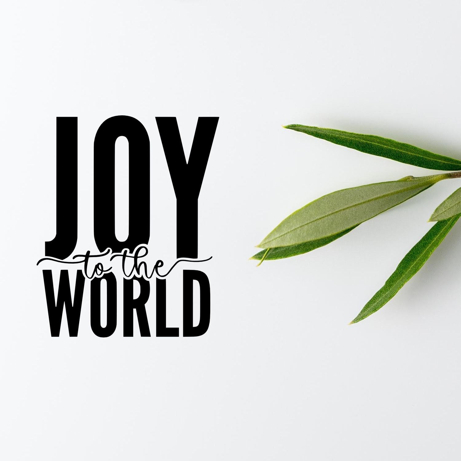 Self-Inking Joyful World Paper Craft Stamp