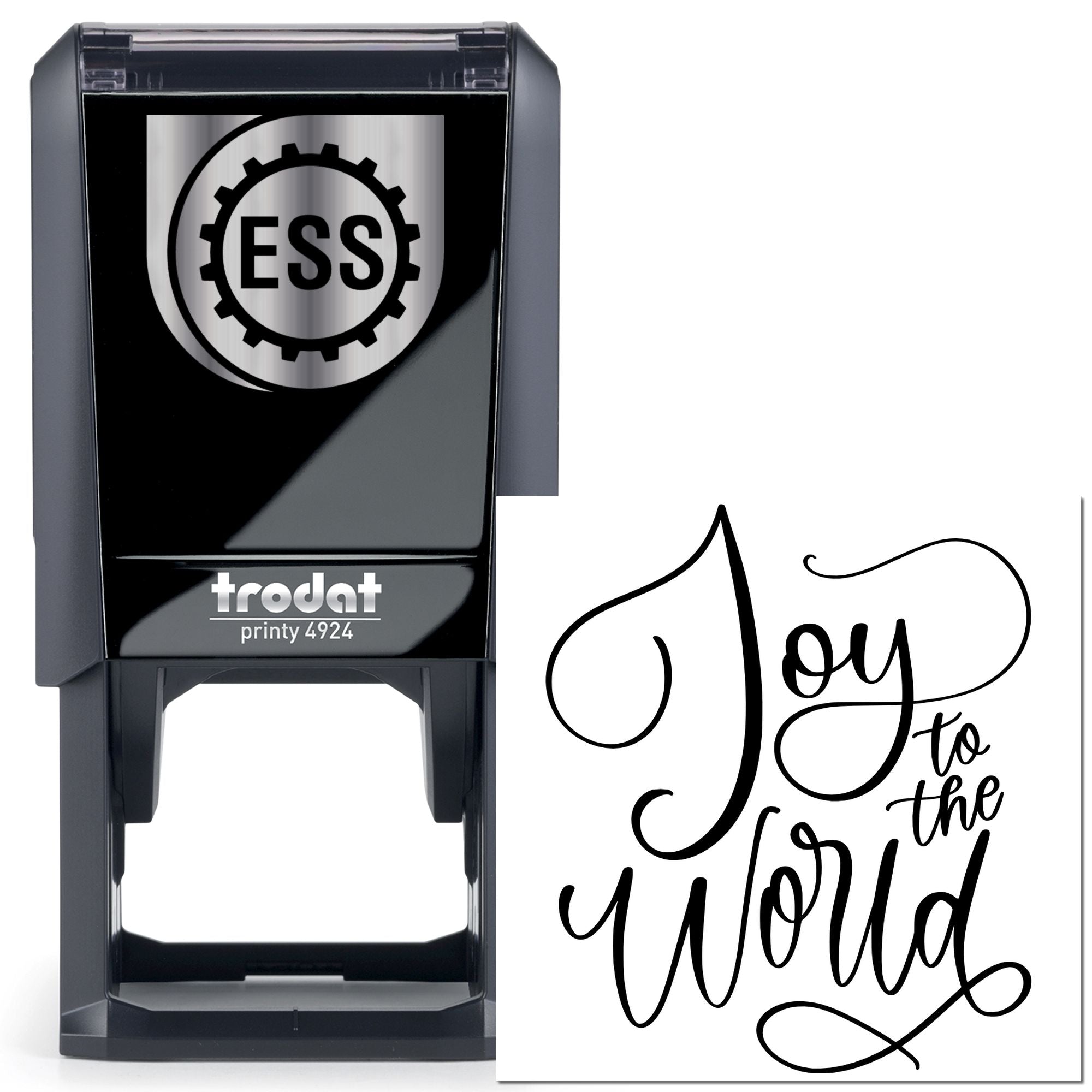 Self-Inking Joyful World Journaling Stamp