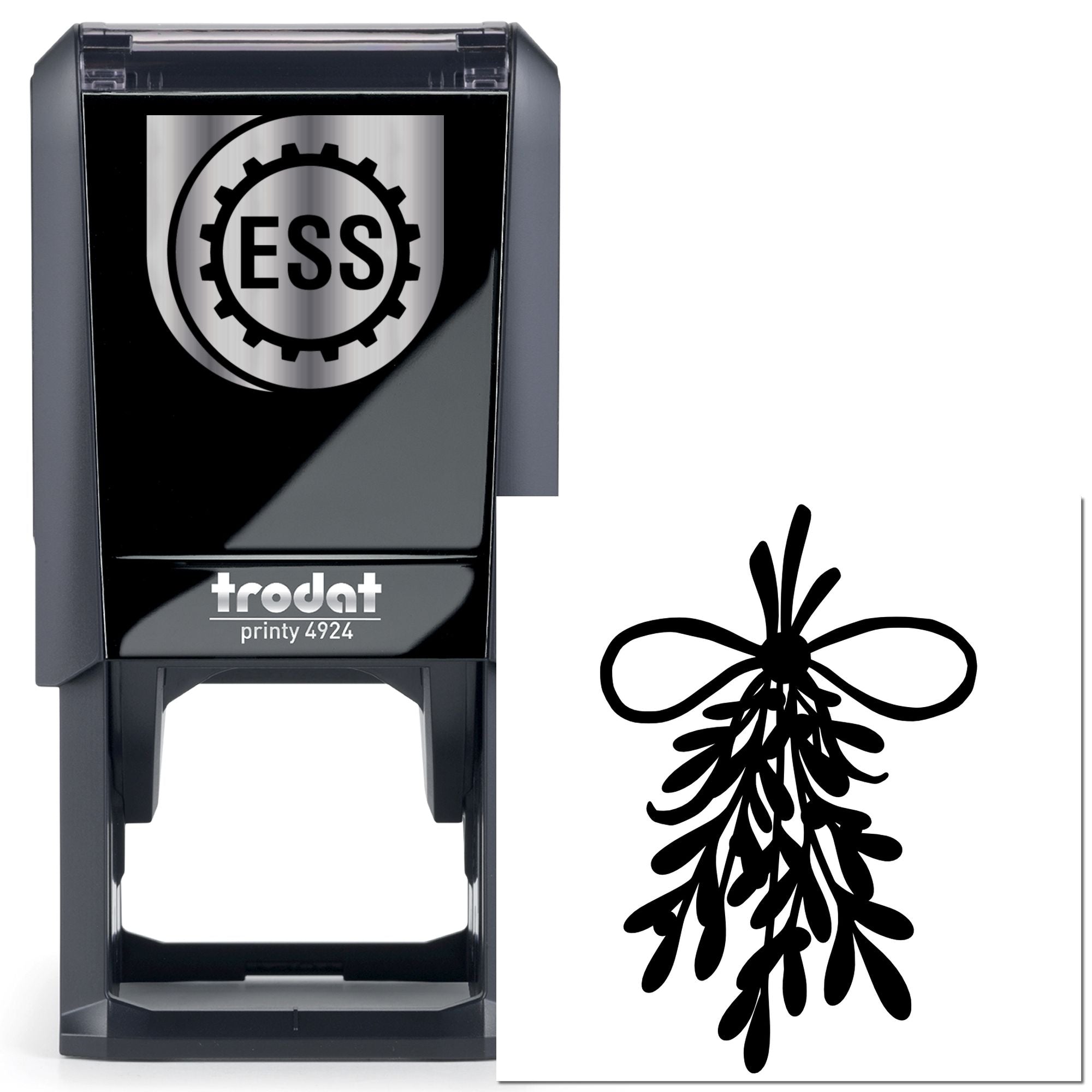 Self-Inking Garland Bow Crafting Stamp