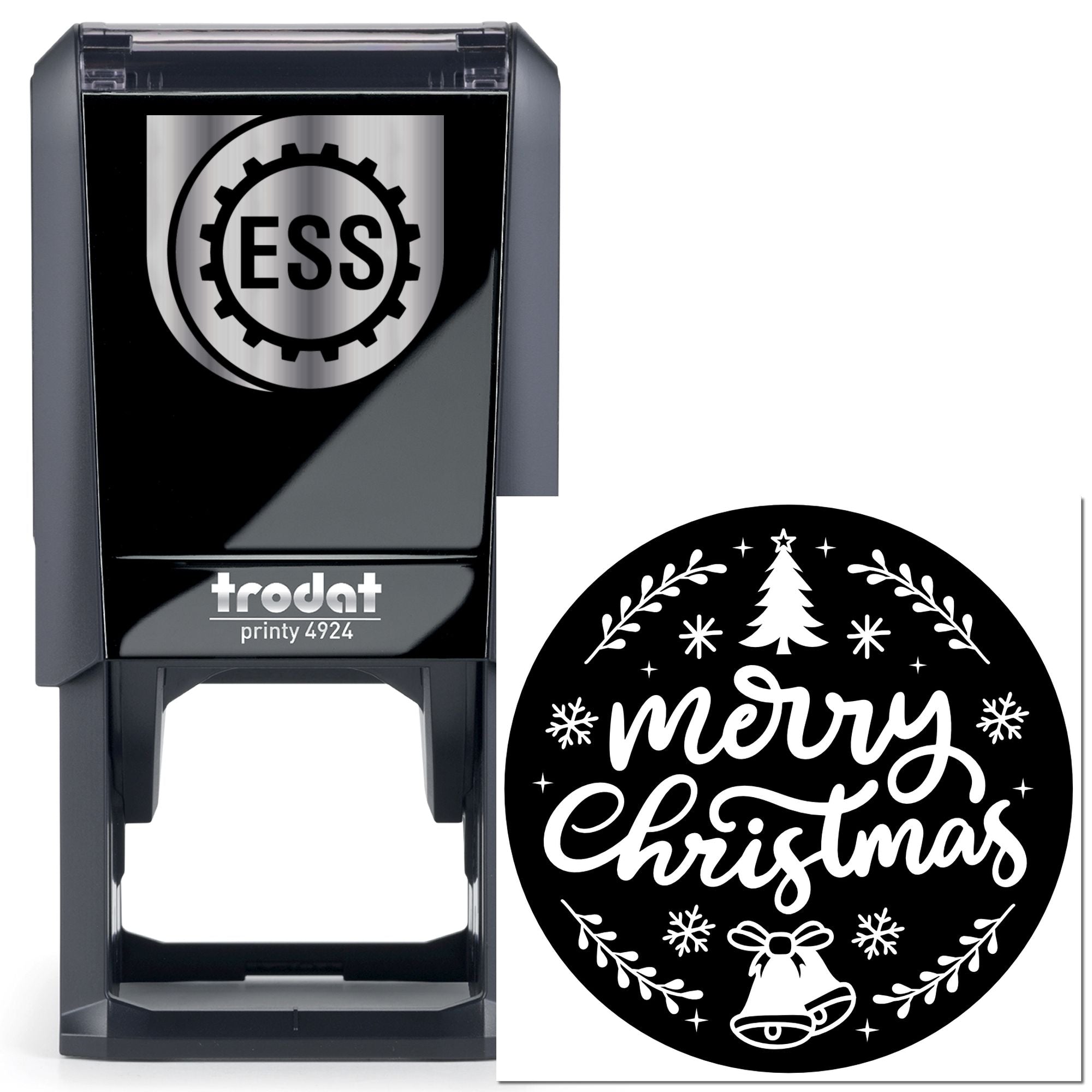 Self-Inking Merry Christmas Craft Stamp