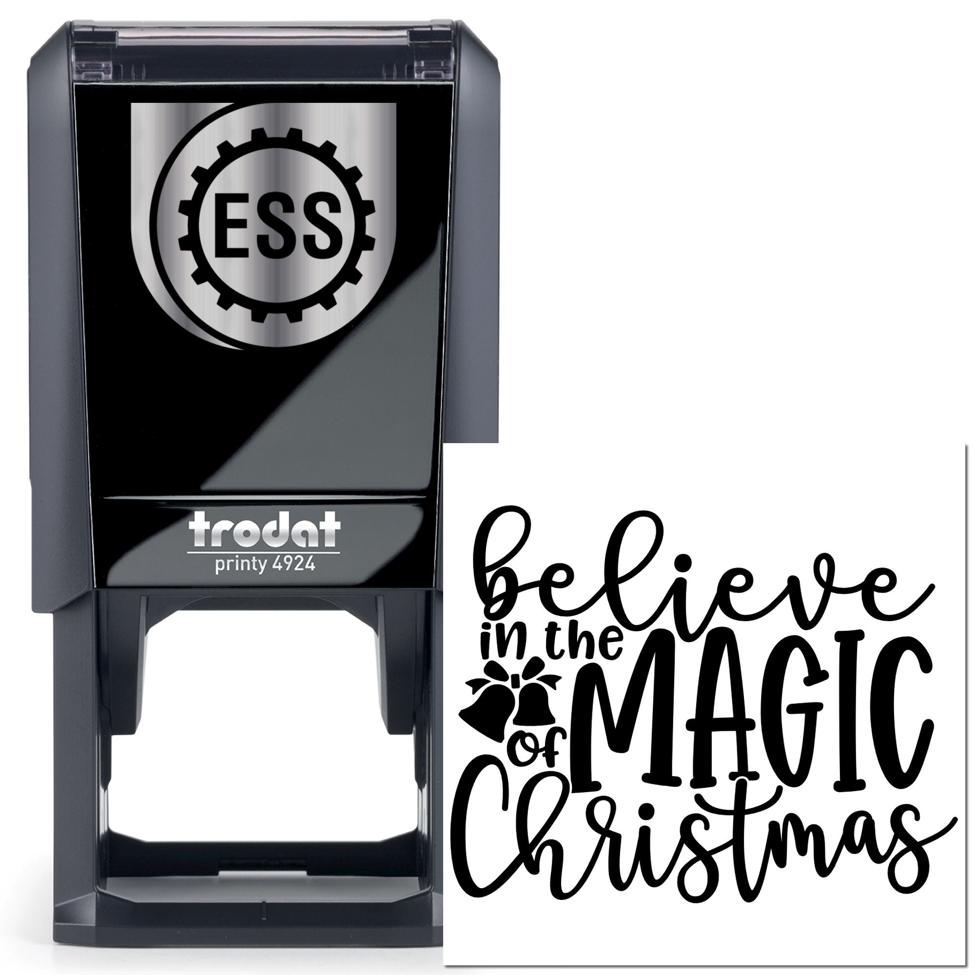 Self-Inking Magical Christmas Paper Craft Stamp