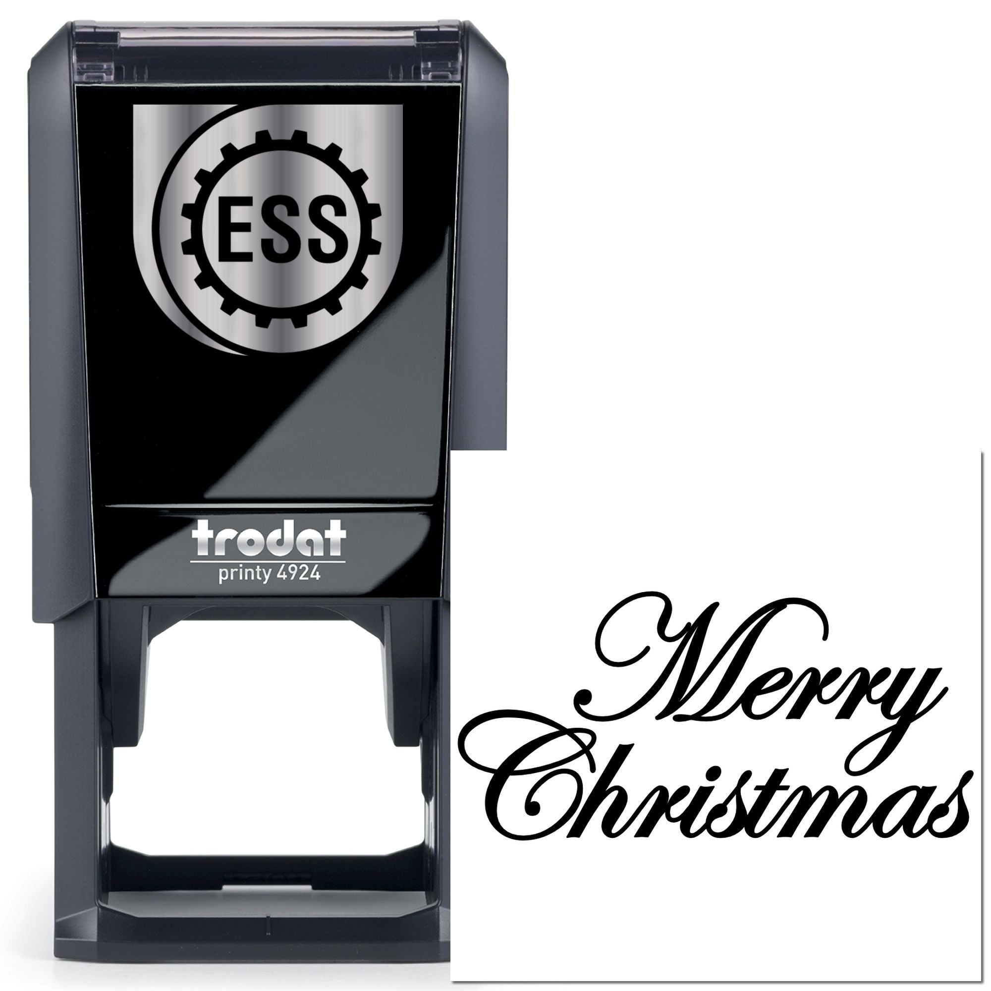 Self-Inking Merry Christmas Place Card Stamp