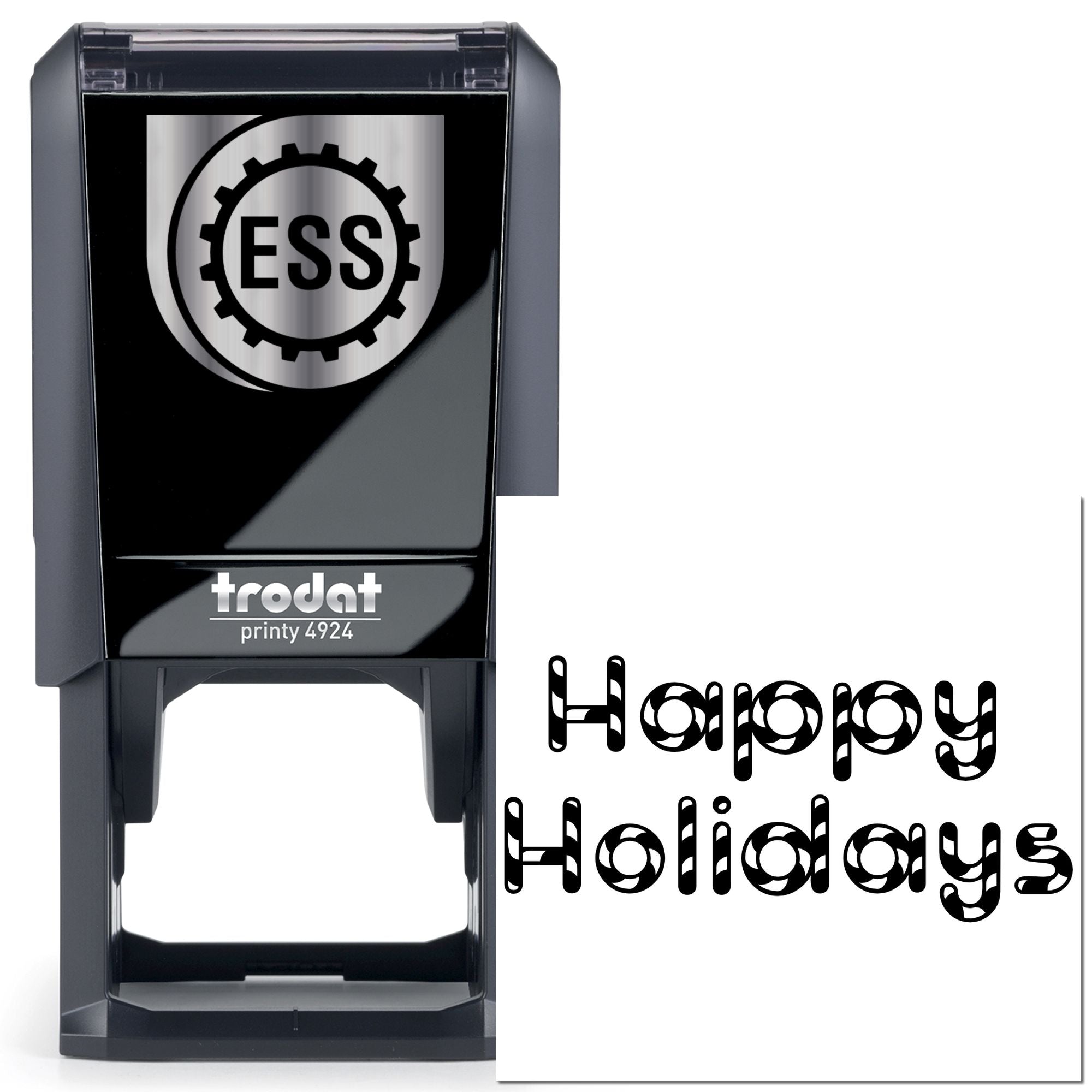 Self-Inking Happy Holidays Scrapbooking Stamp