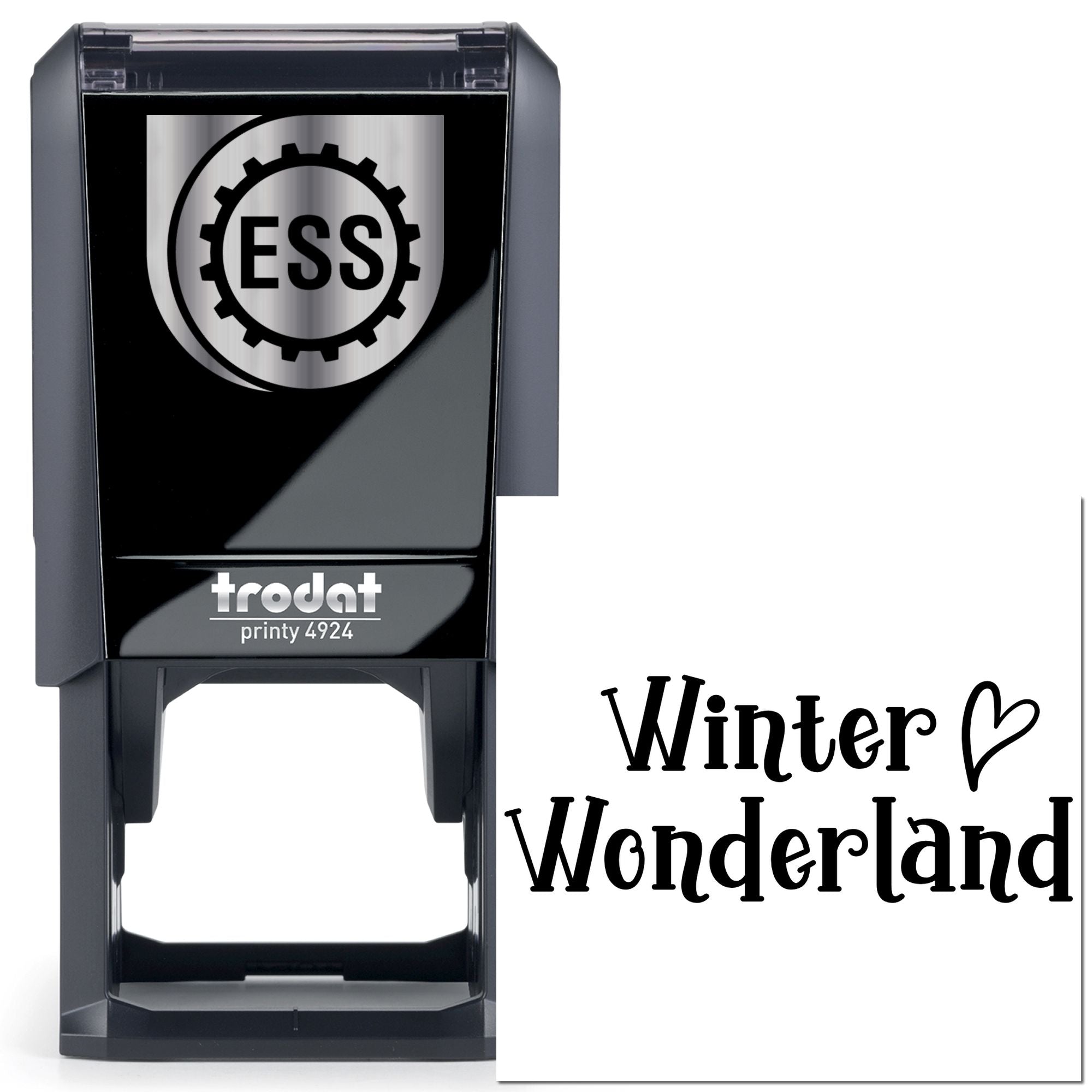 Self-Inking Winter Wonderland Card Stamp