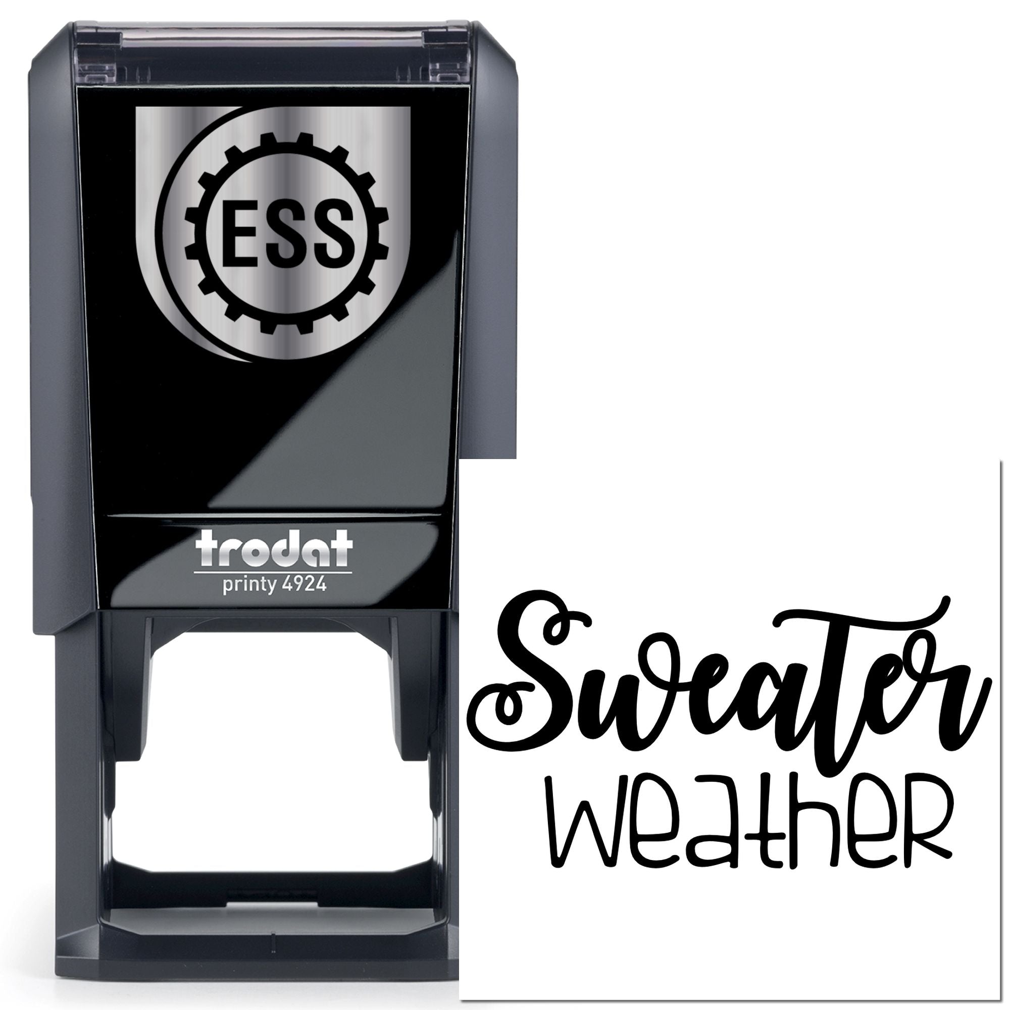 Self-Inking Sweater Weather Handcraft Stamp