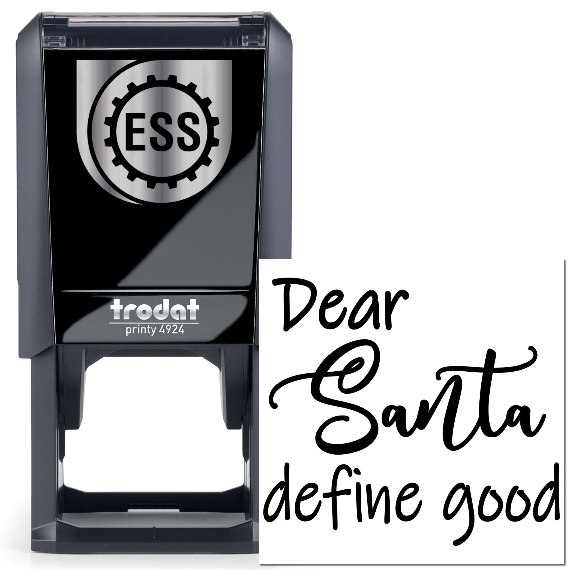 Self-Inking Dear Santa Papercraft Stamp