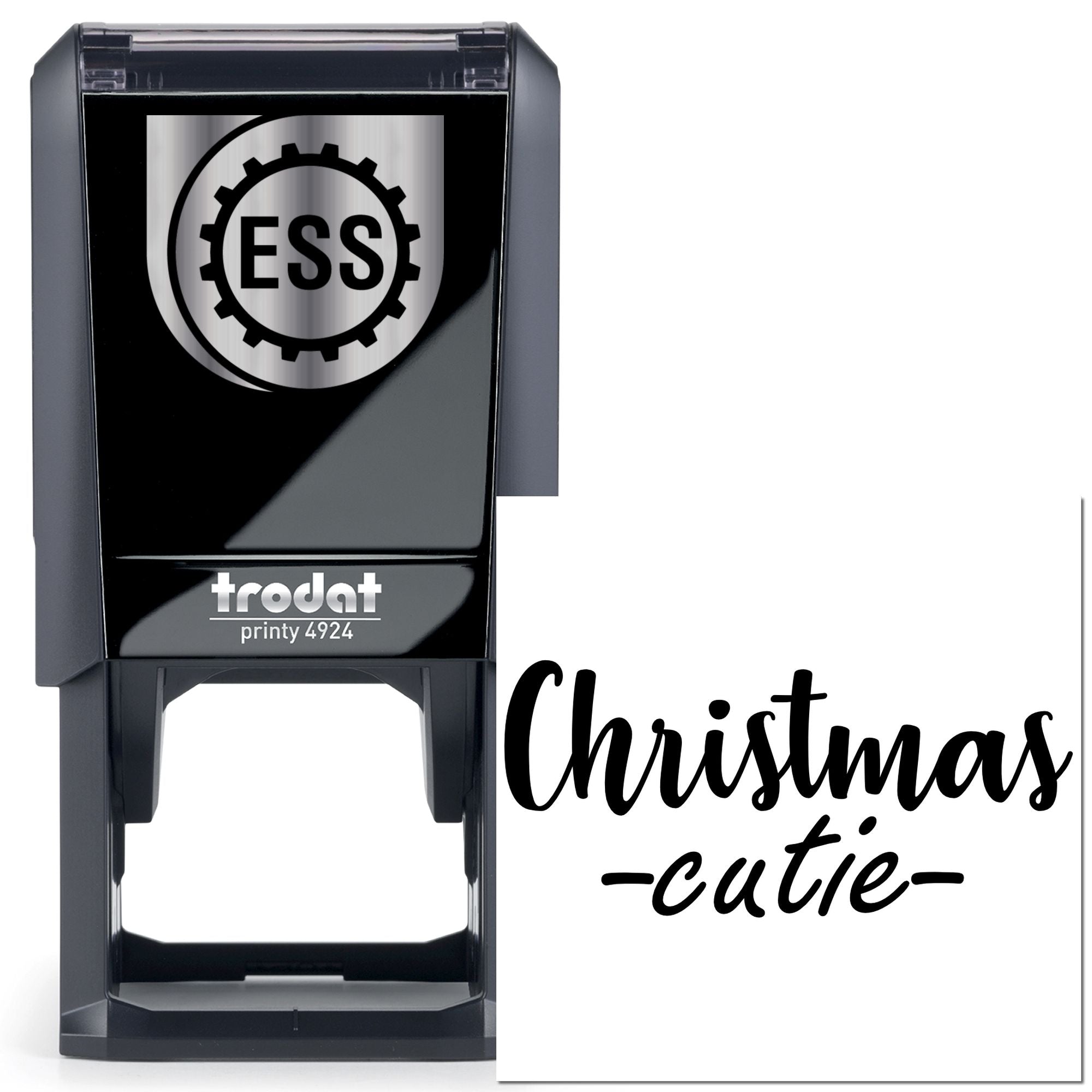 Self-Inking Christmas Cutie Note Card Stamp