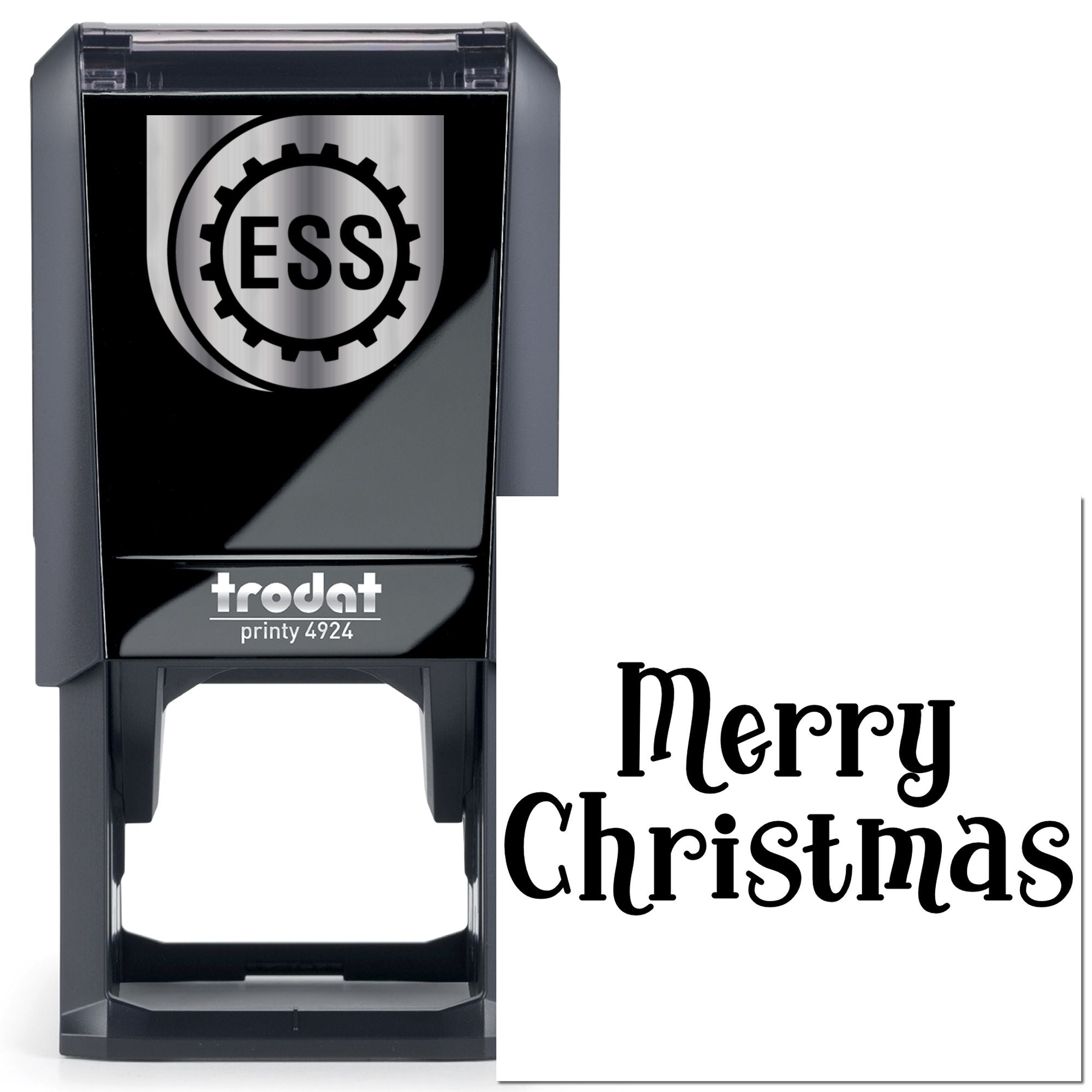 Self-Inking Merry Christmas Handcraft Stamp