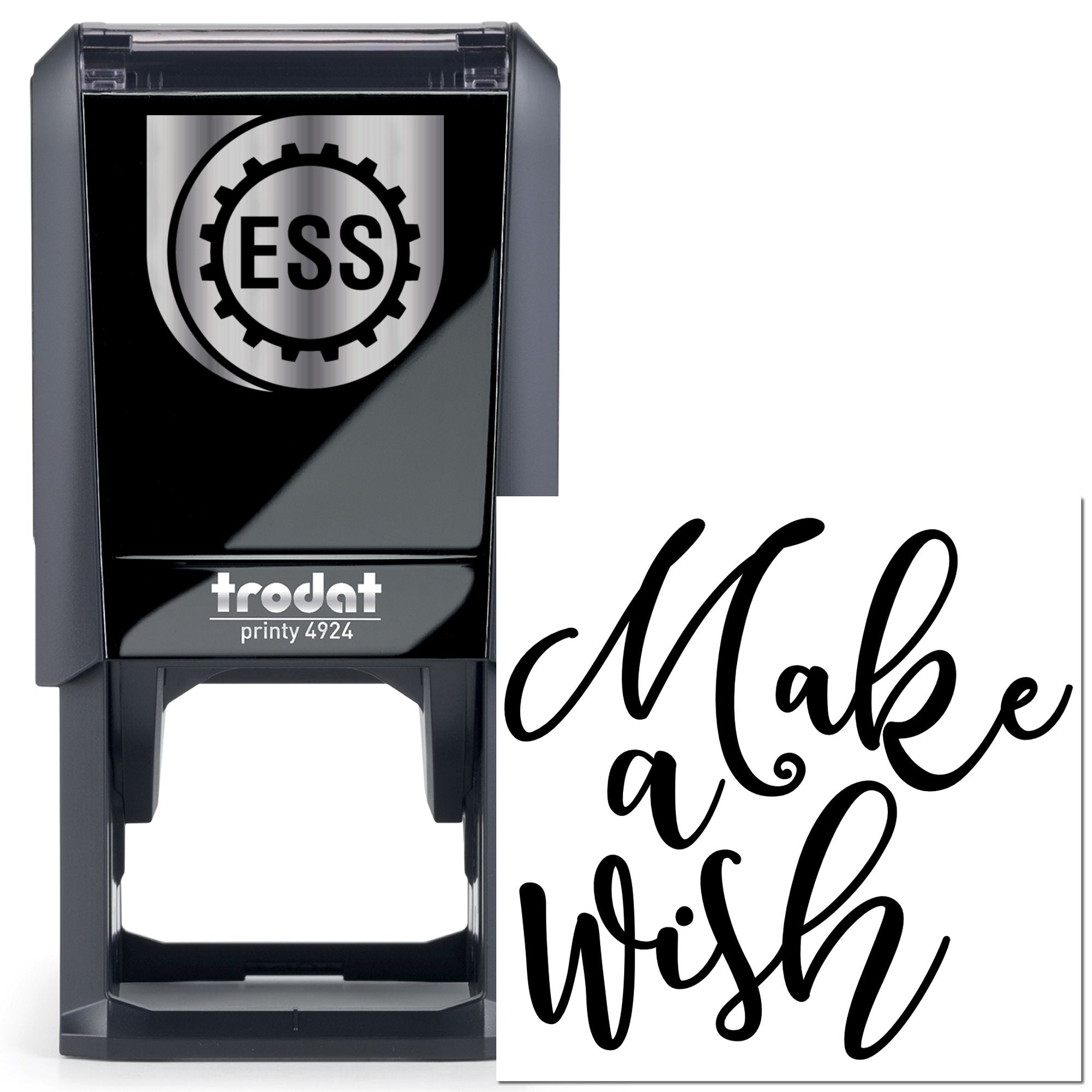 Self-Inking Make Wish Cardmaking Stamp
