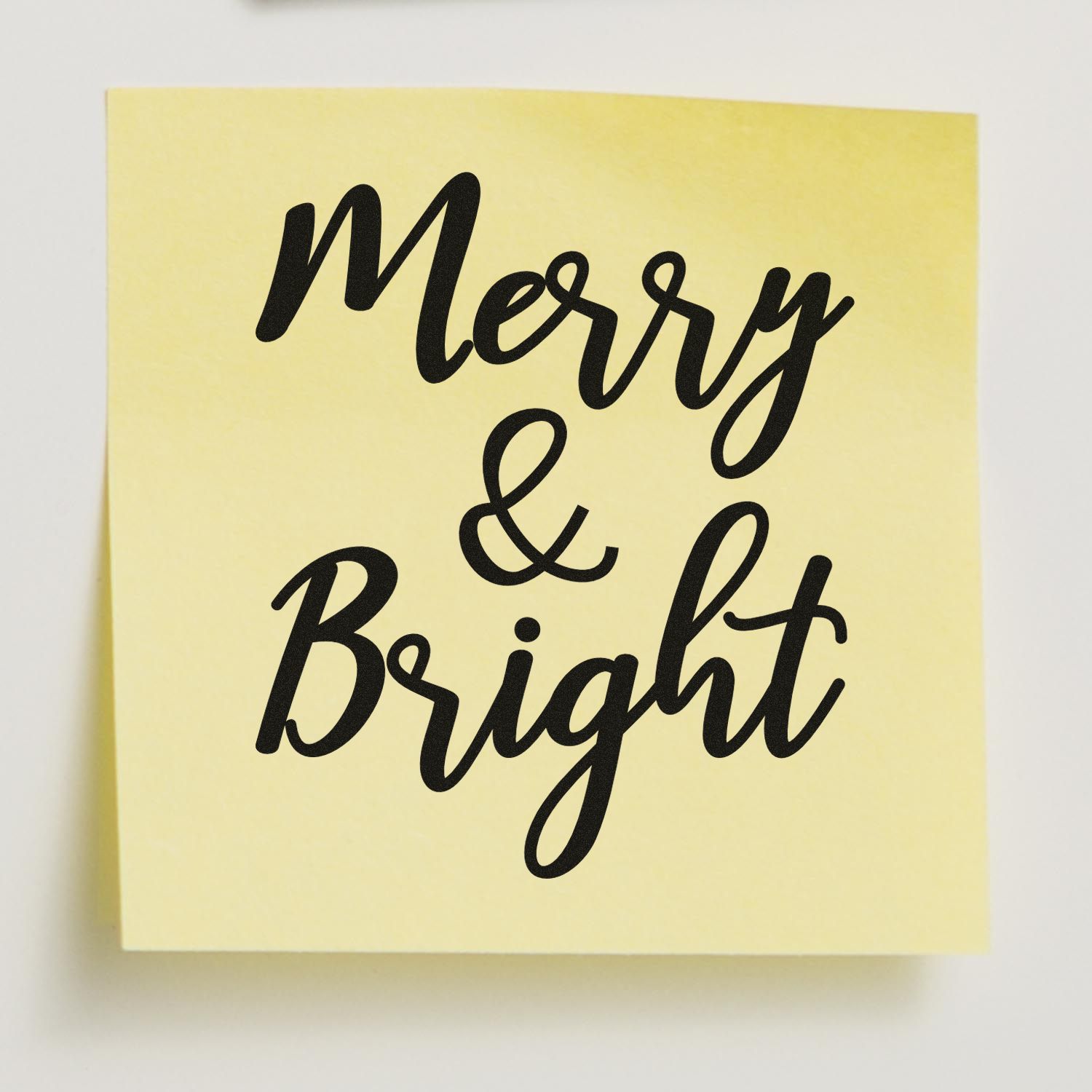 Self-Inking Merry Bright Postcard Stamp
