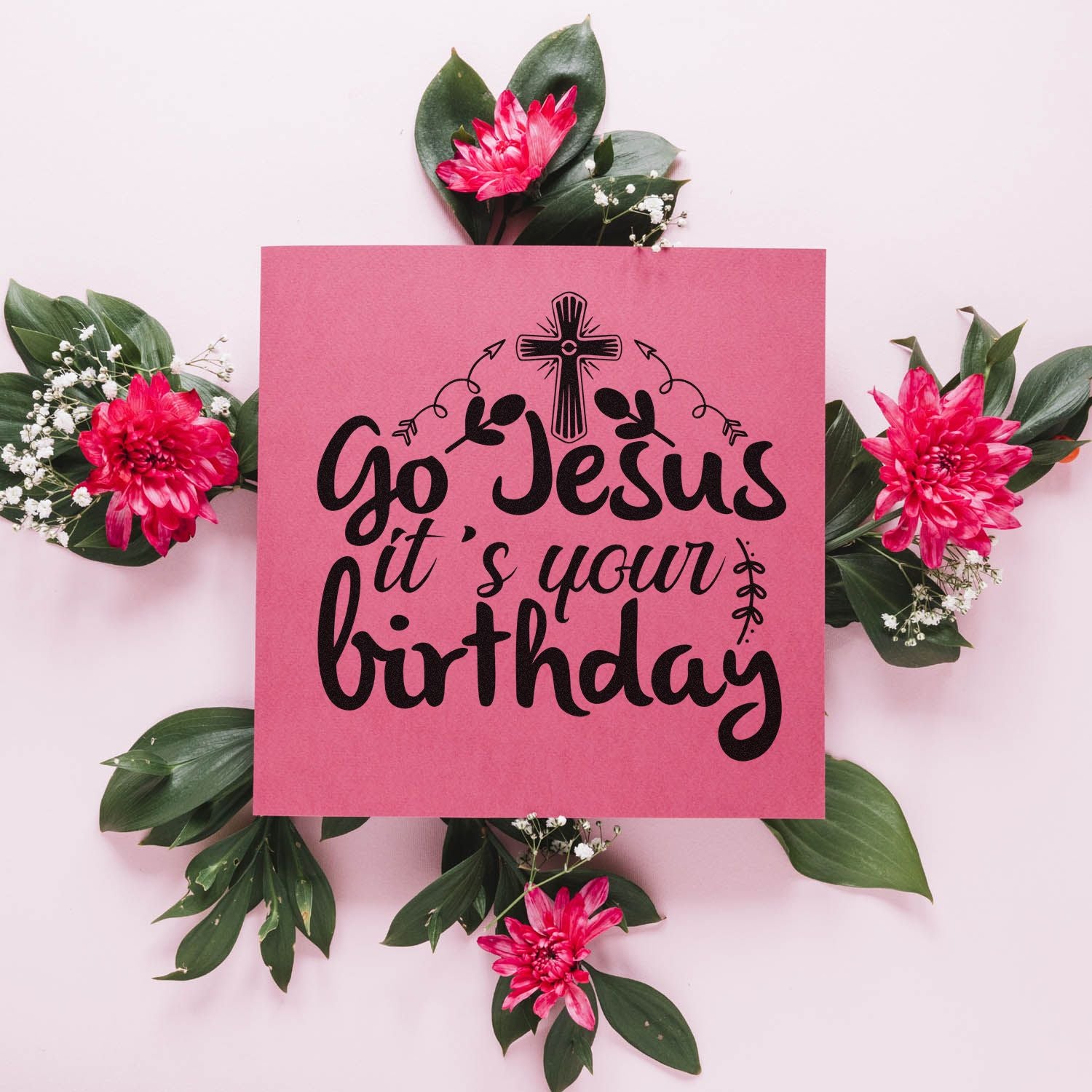 Divine Birthday Bash Journaling Rubber Stamp