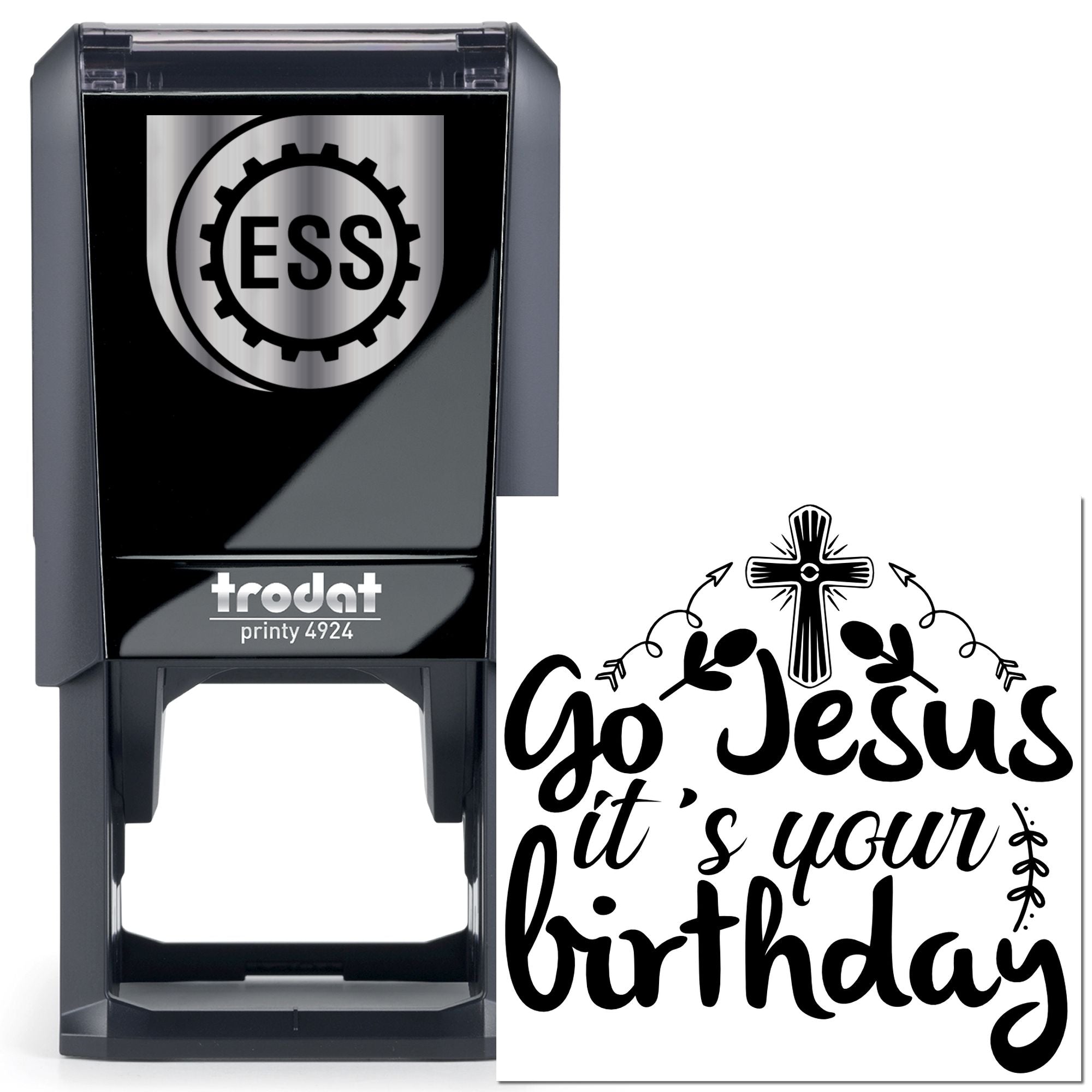 Self-Inking Jesus Birthday Cardmaking Stamp