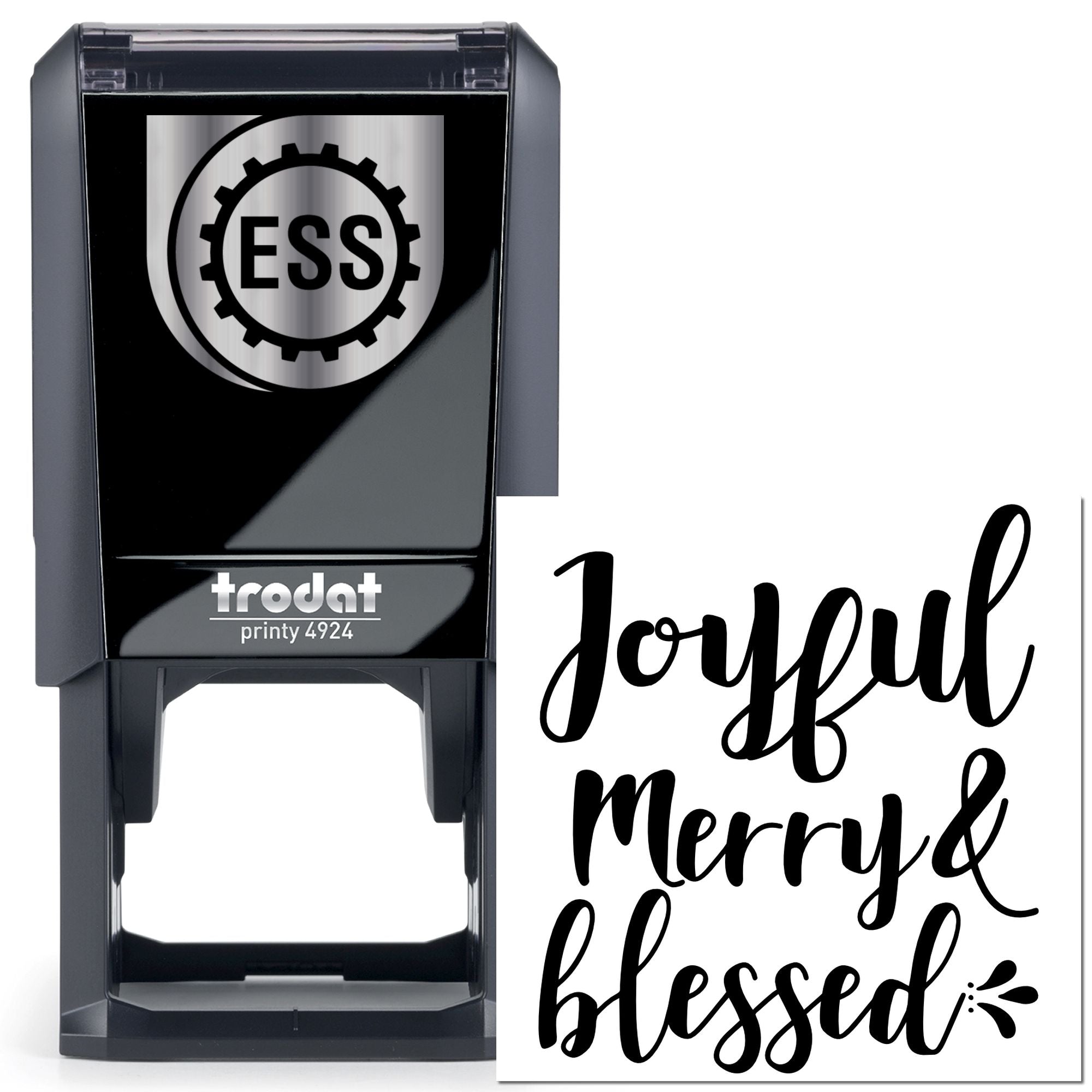 Self-Inking Joyful Blessings Party Favor Stamp