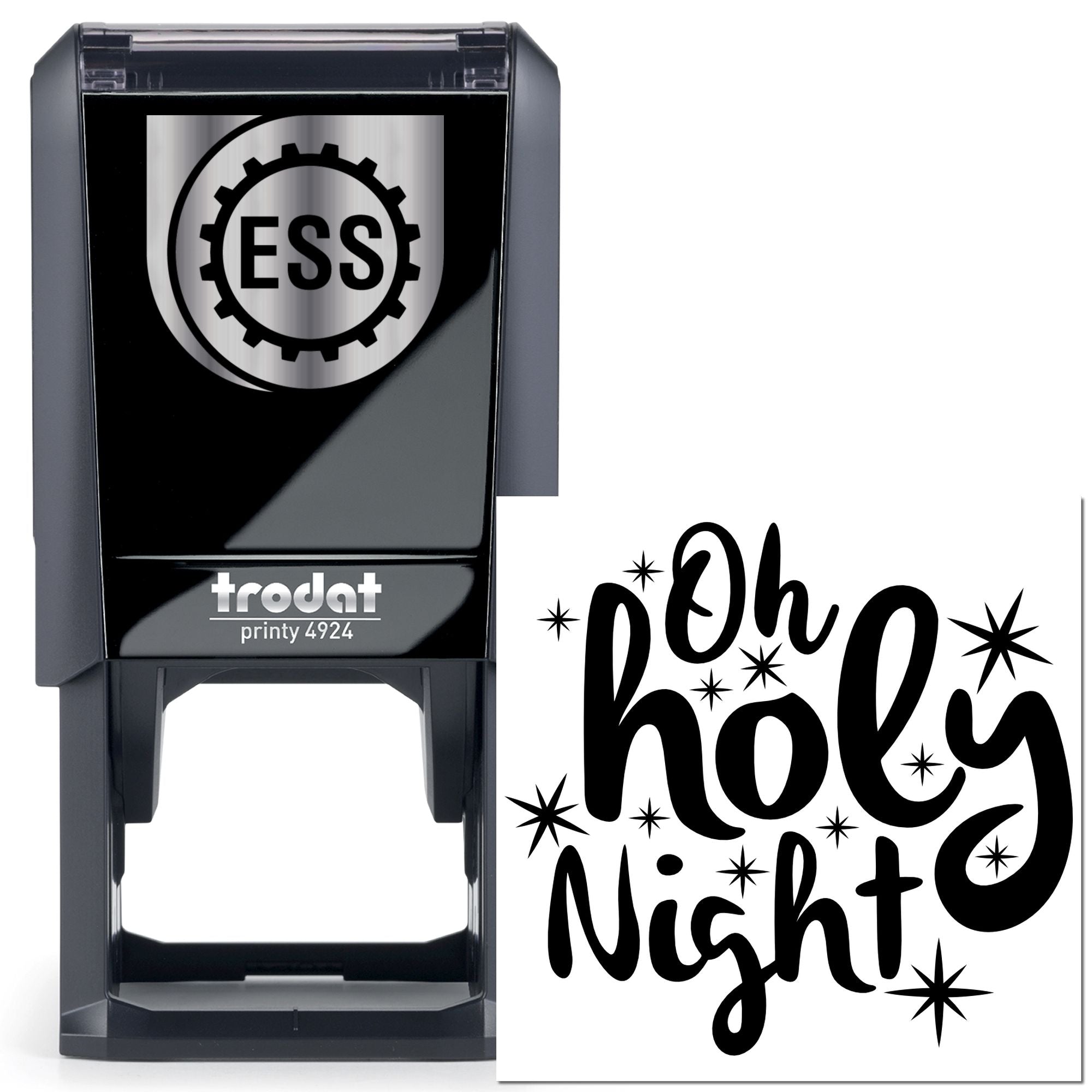 Self-Inking Holy Night Paper Craft Stamp