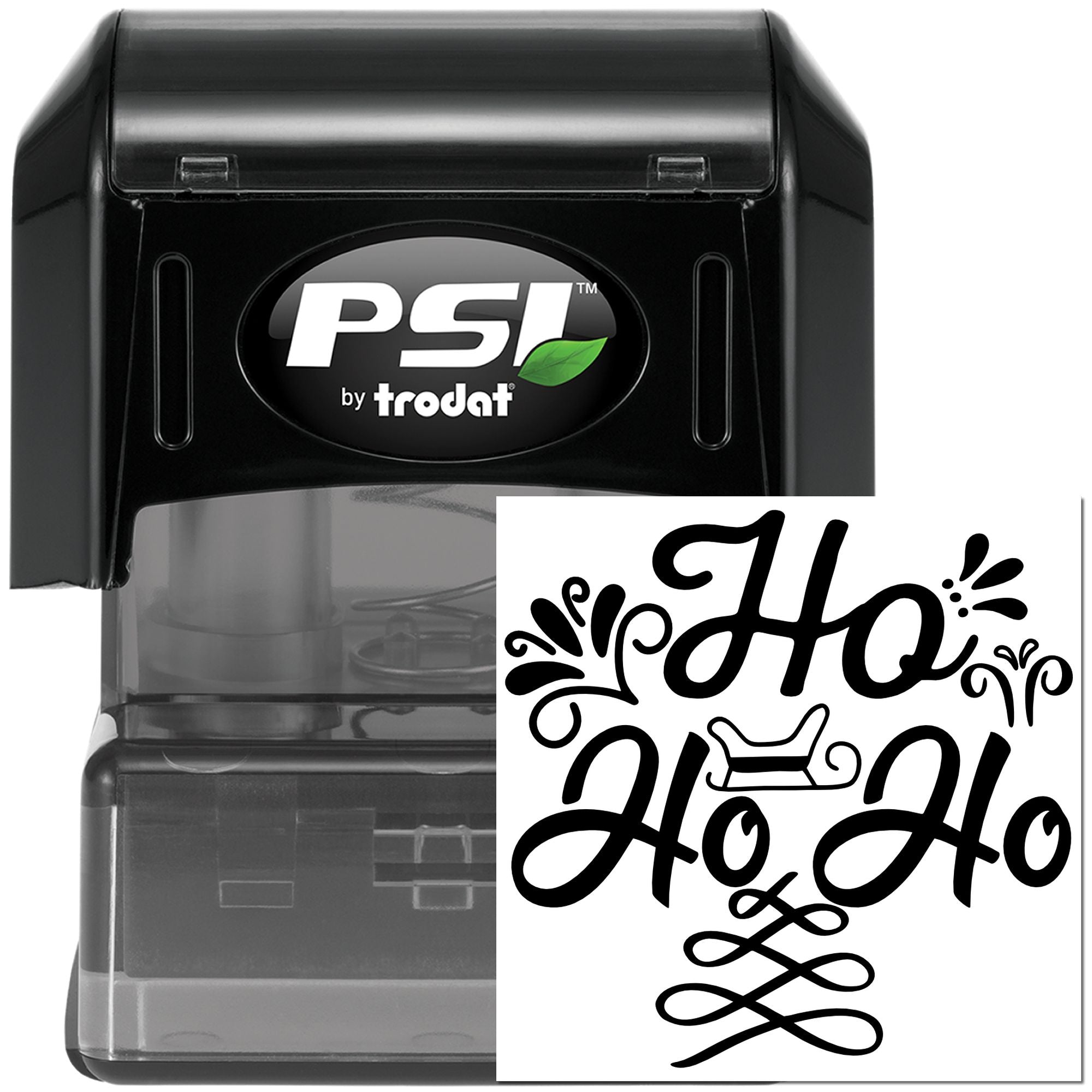 Pre-Inked Ho Ho Ho Paper Craft Stamp