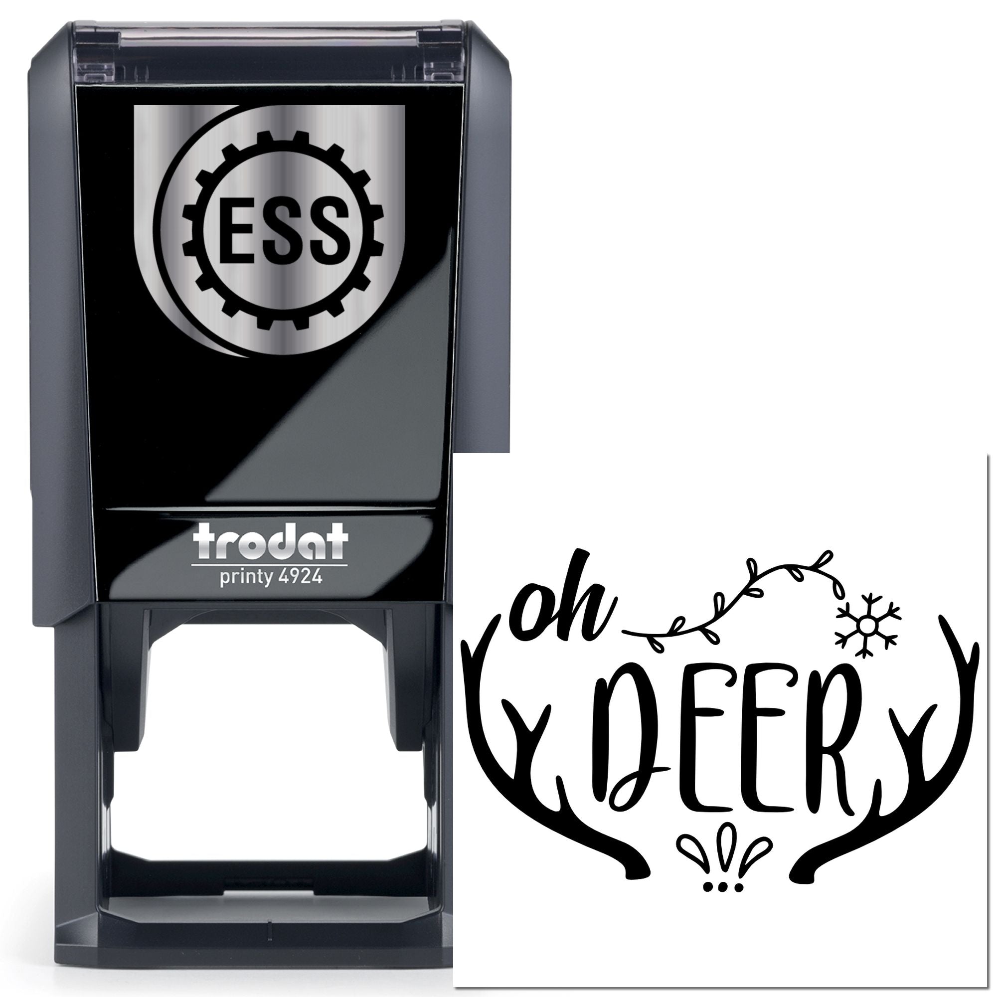 Self-Inking Oh Deer Scrapbook Stamp