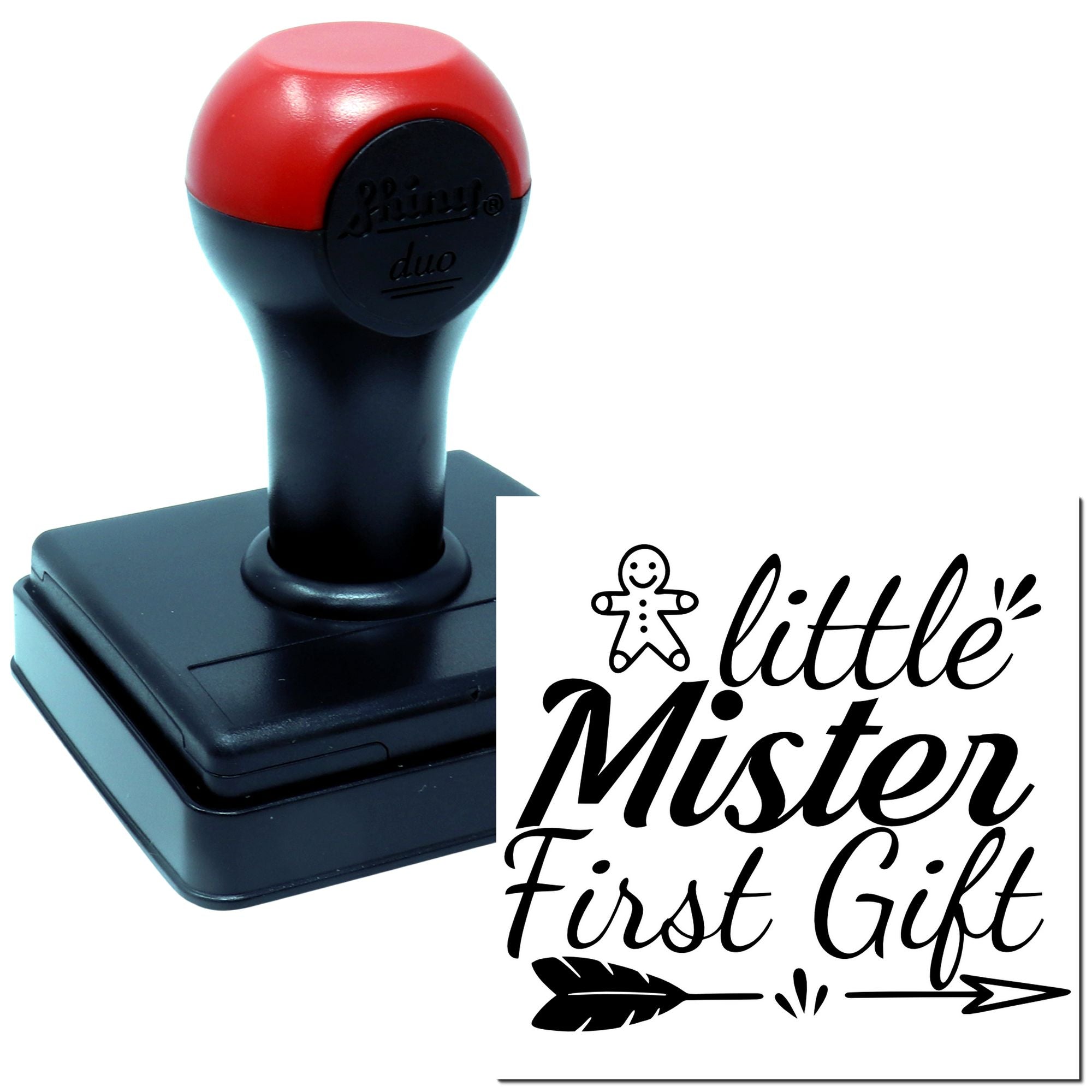 Duo Little Mister First Gift Keepsake Hand Stamp