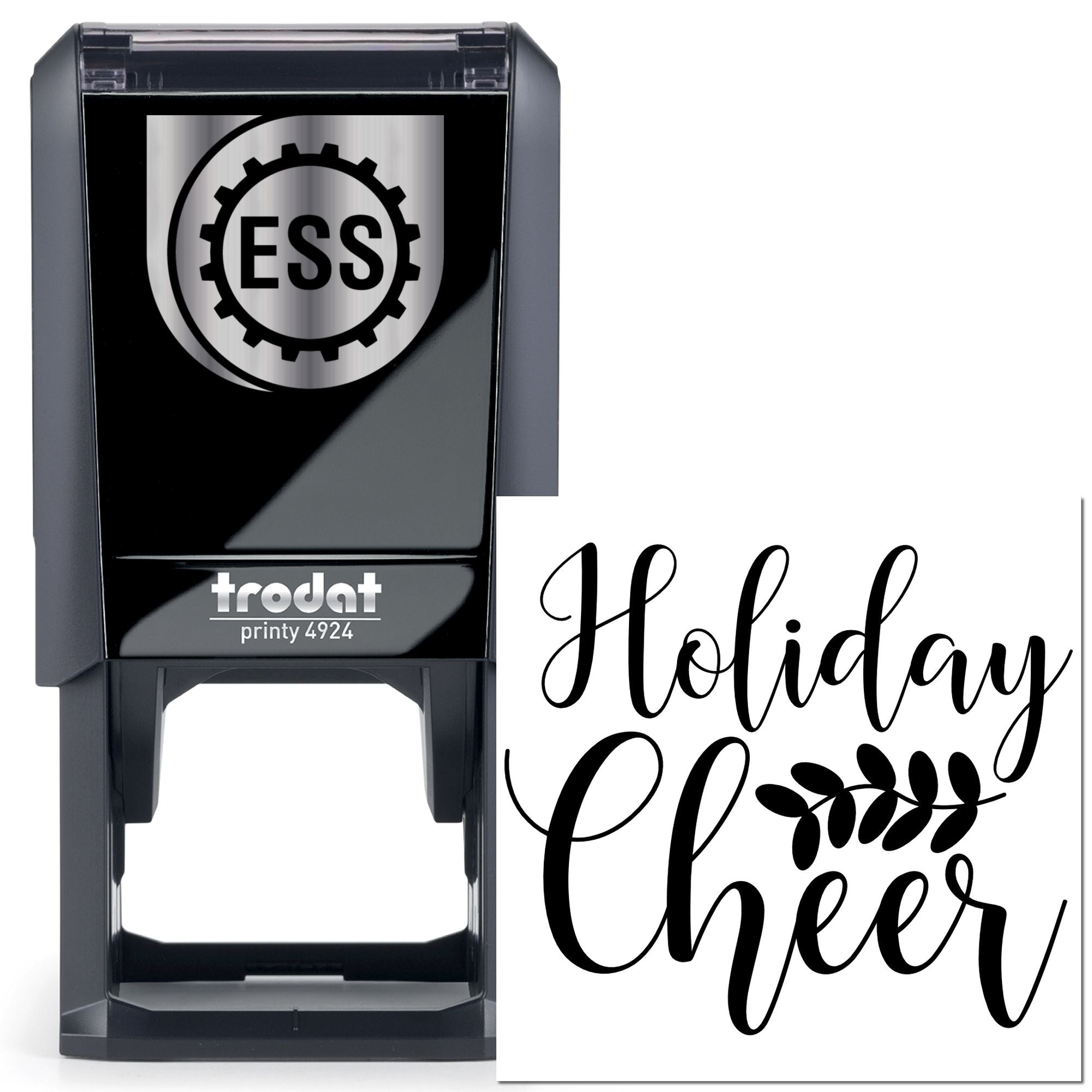 Self-Inking Holiday Cheer Scrapbooking Stamp