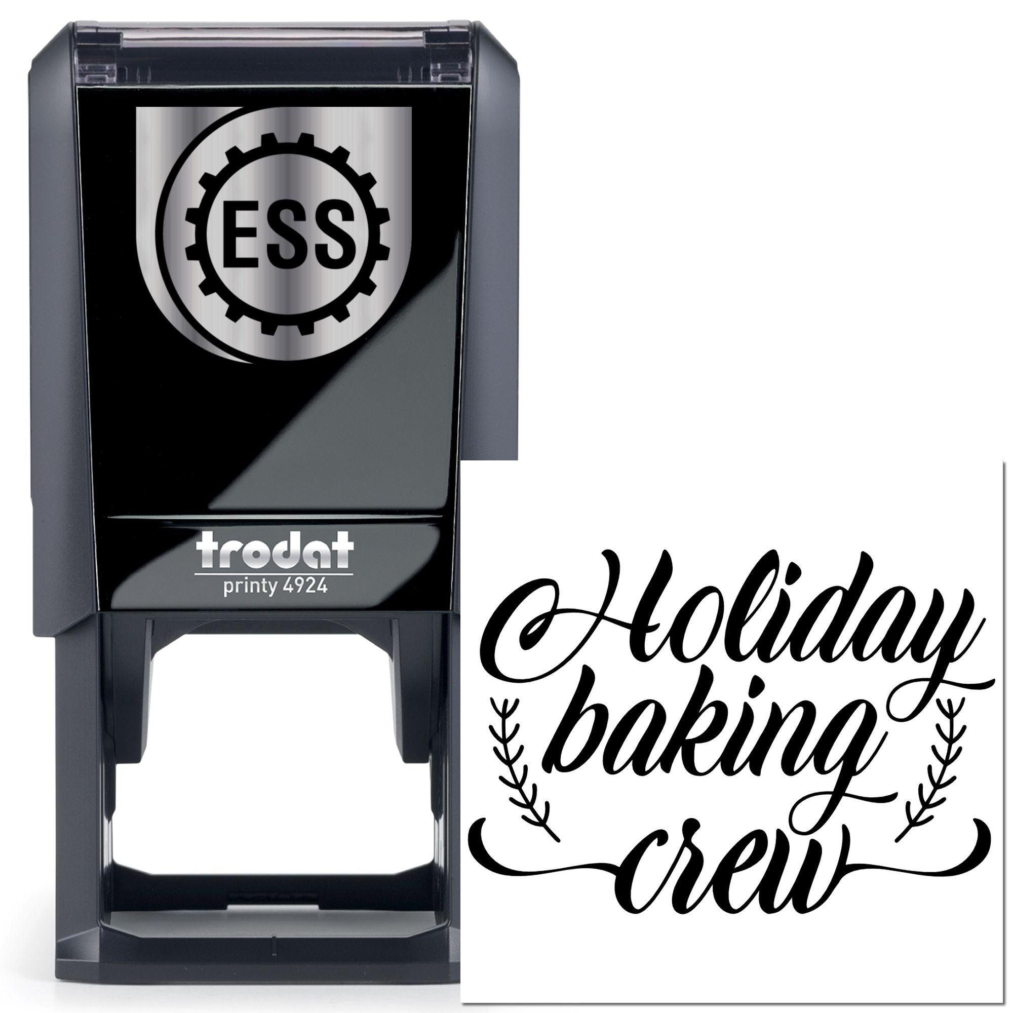 Self-Inking Baking Crew Crafting Stamp