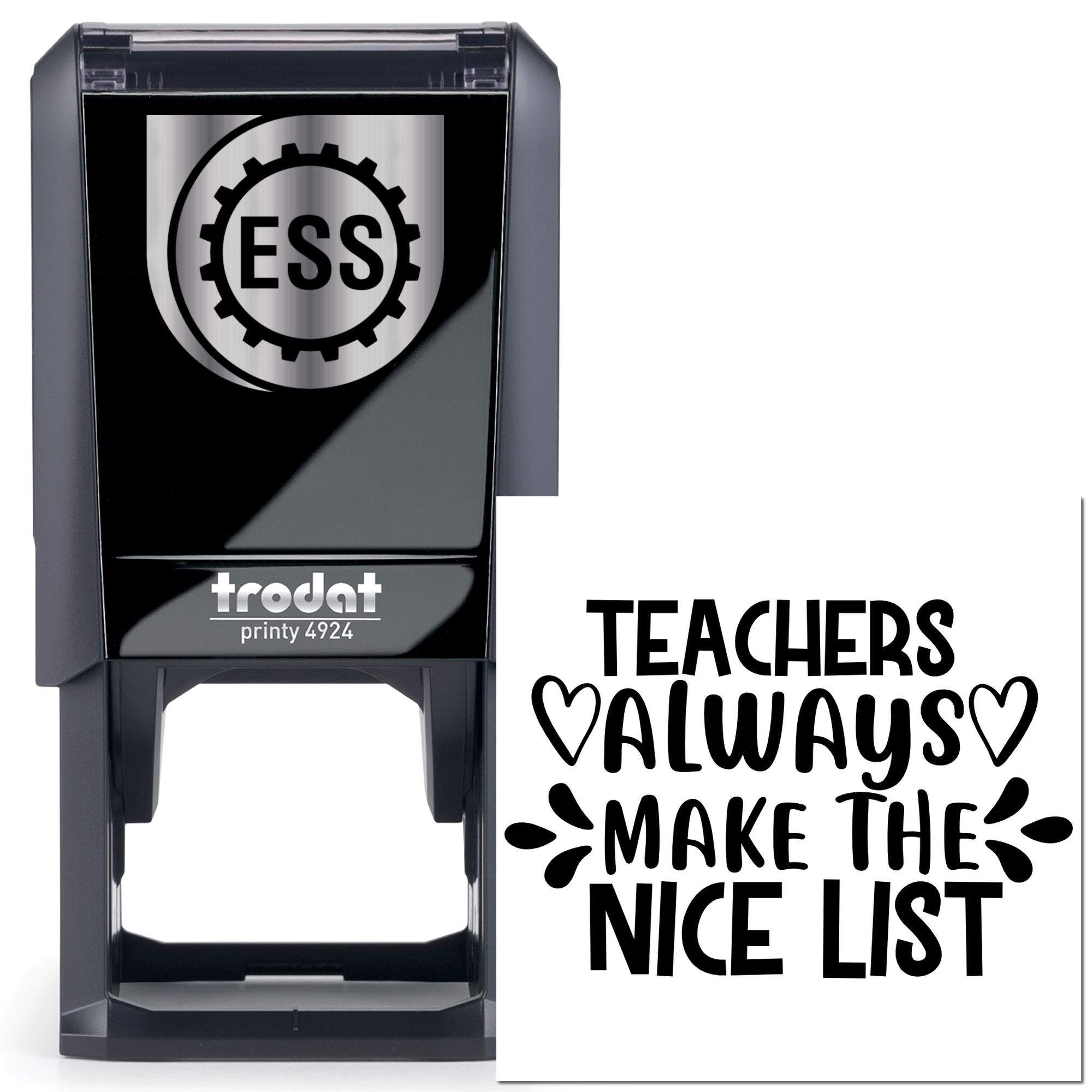 Self-Inking Teacher Appreciation Note Card Stamp