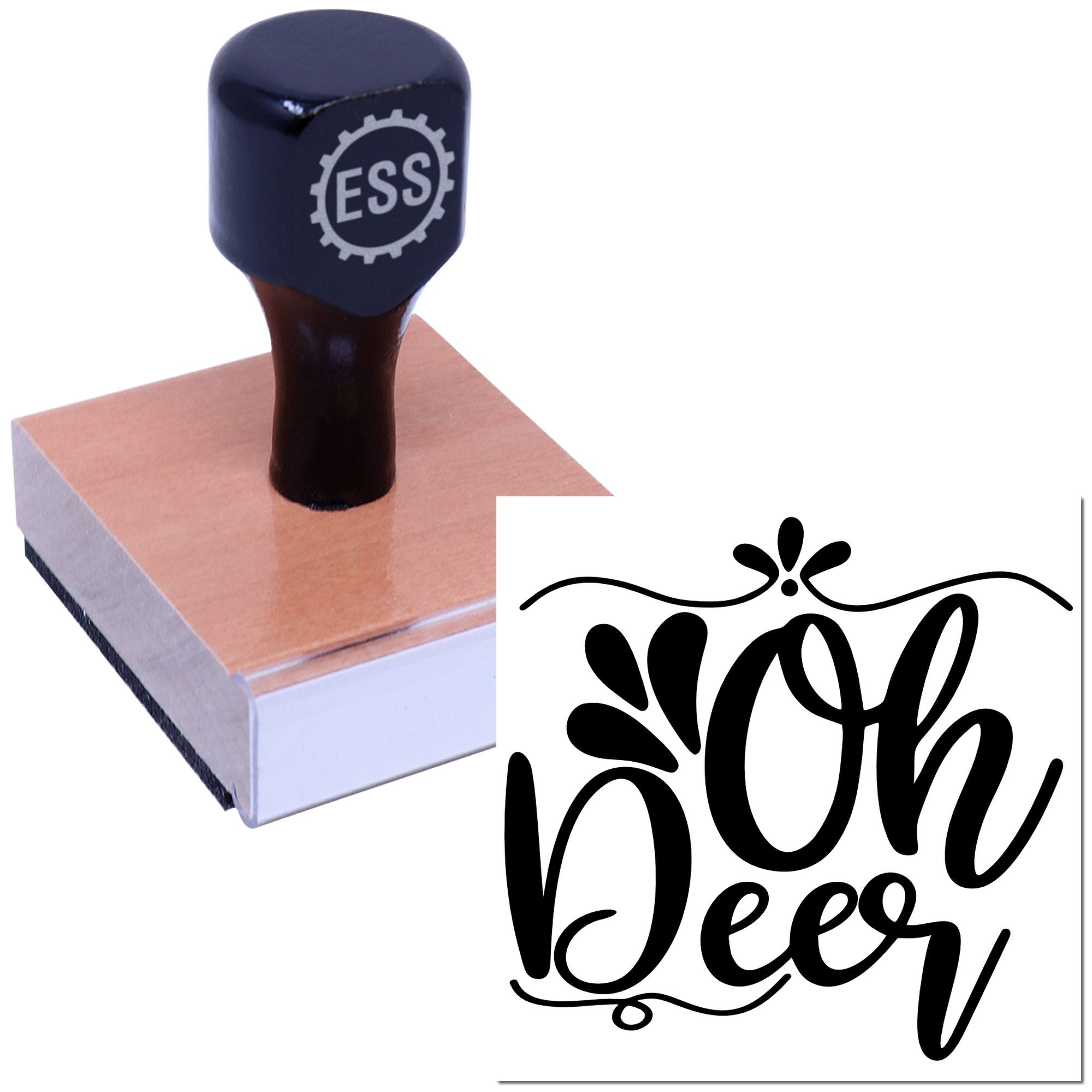 Oh Deer Delight Handcraft Rubber Stamp