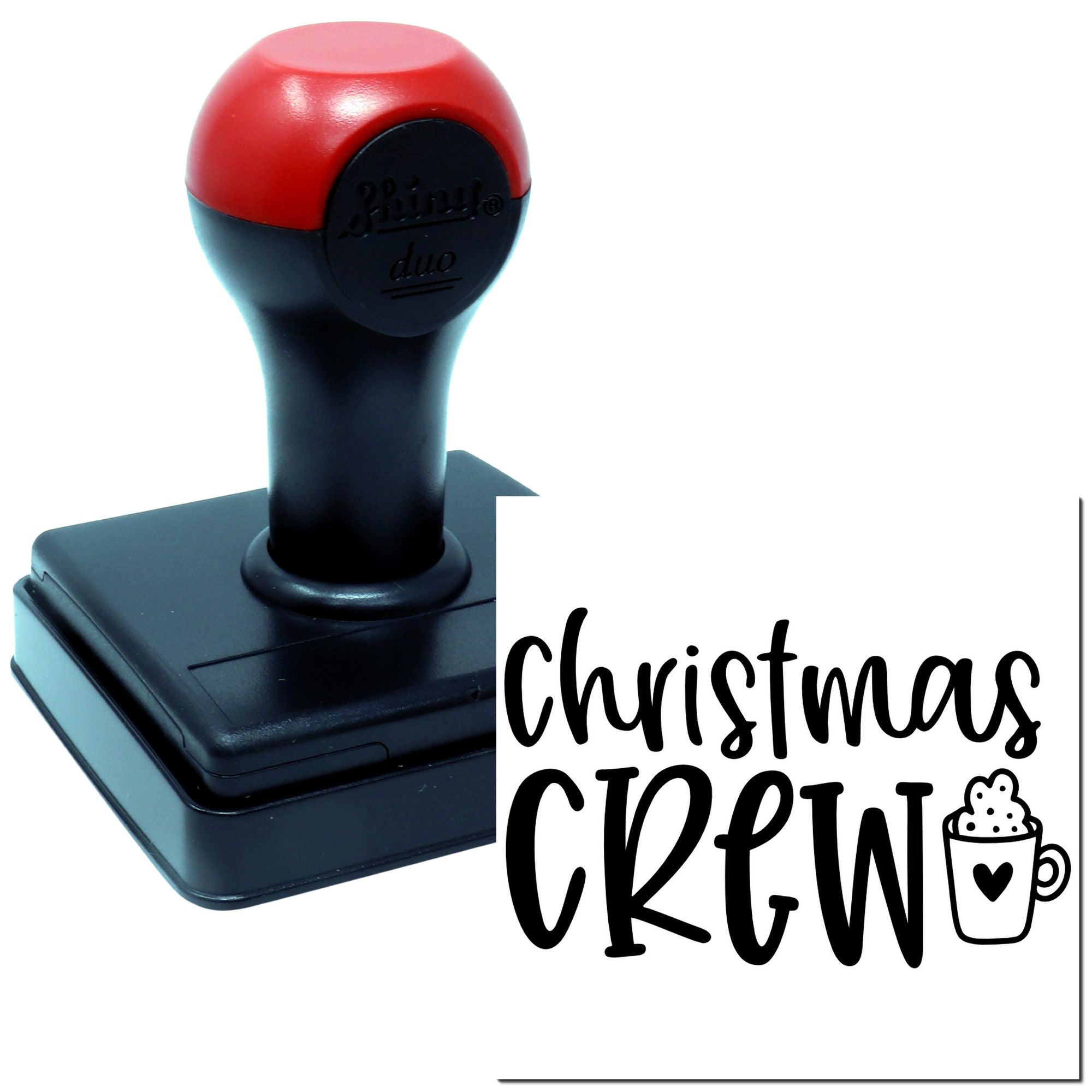 Duo Cozy Christmas Hot Cocoa Crew Hand Stamp