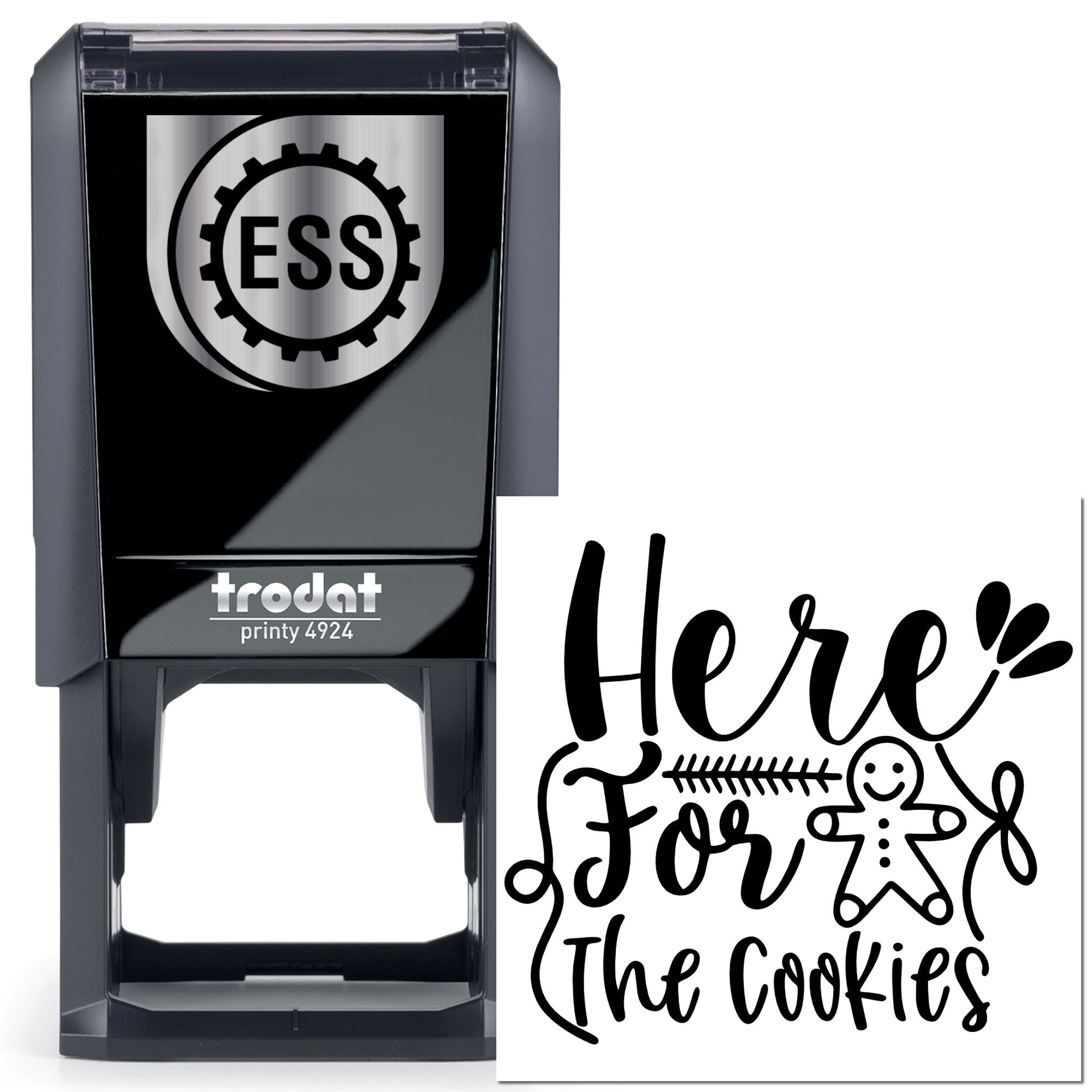 Self-Inking Cookie Welcome Crafting Stamp