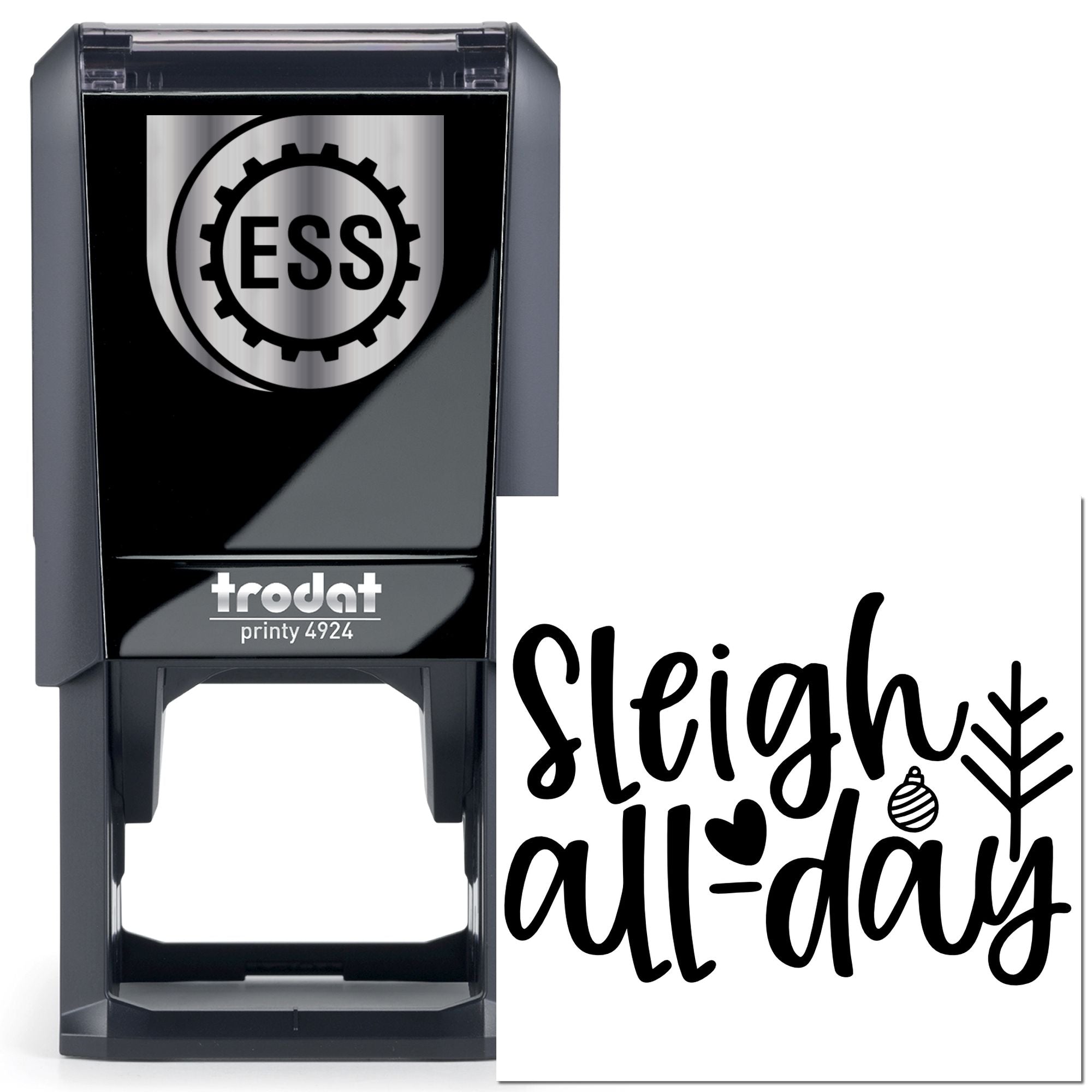 Self-Inking Sleepy All-Day Favor Tag Stamp