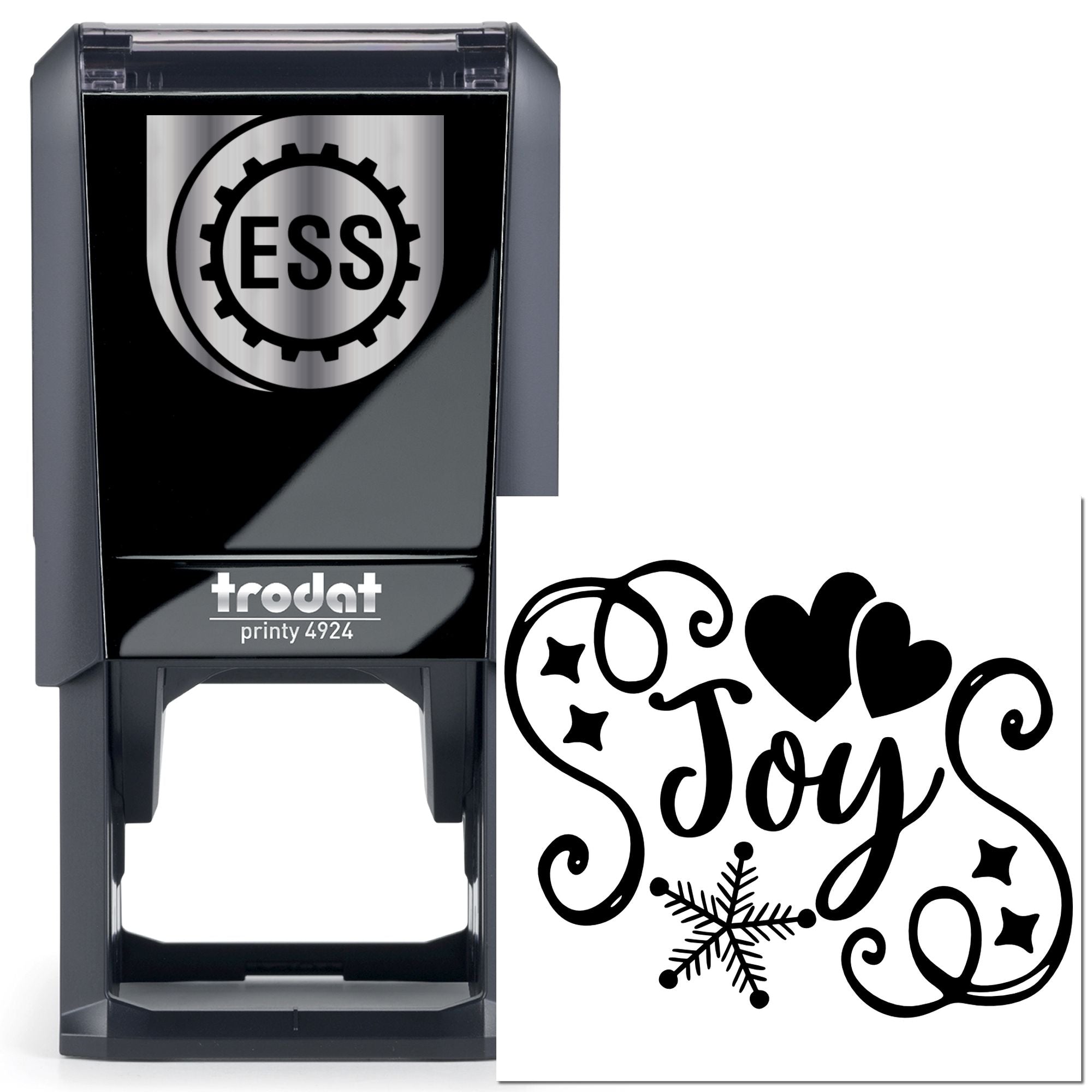 Self-Inking Winter Joy Paper Craft Stamp