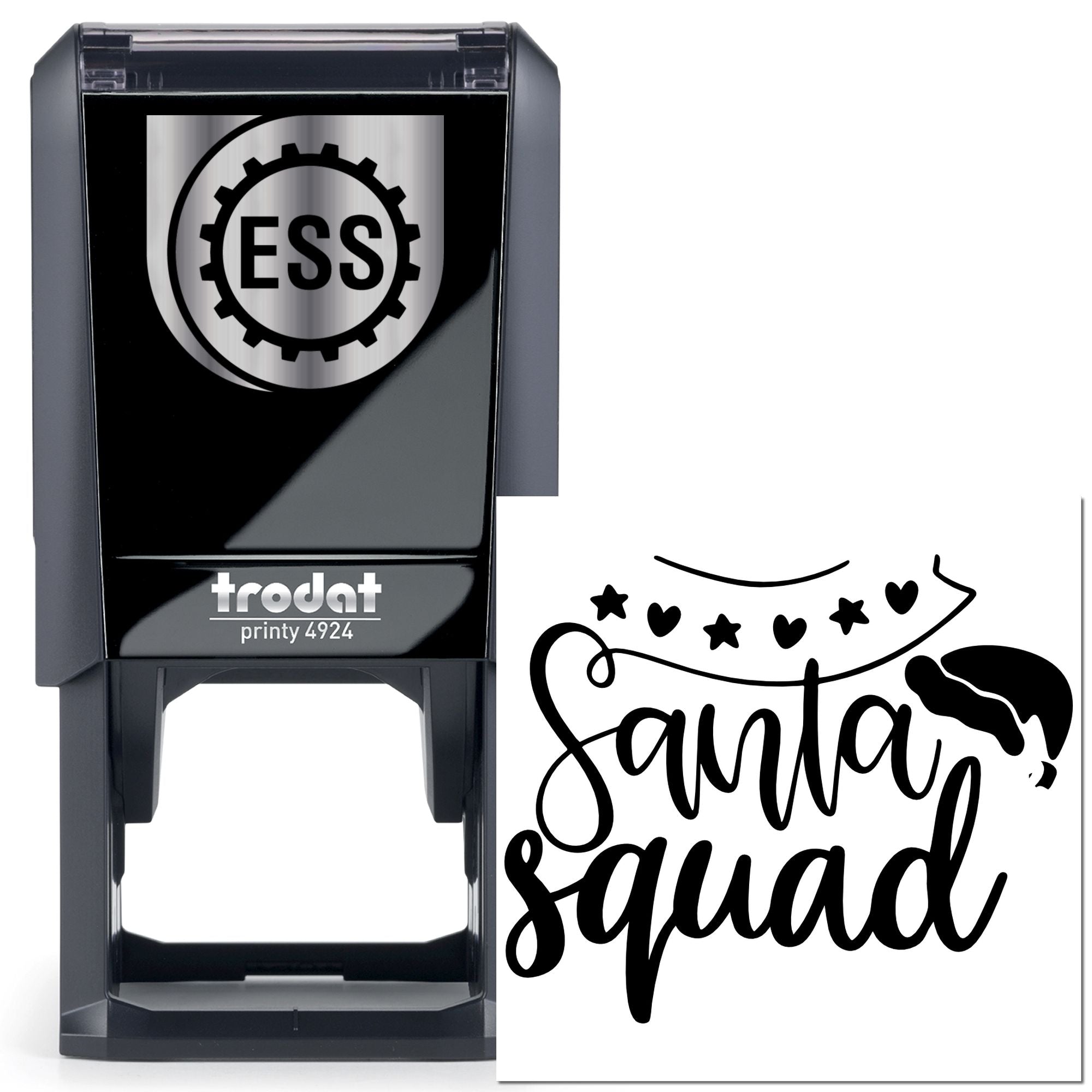 Self-Inking Santa Squad Papercraft Stamp