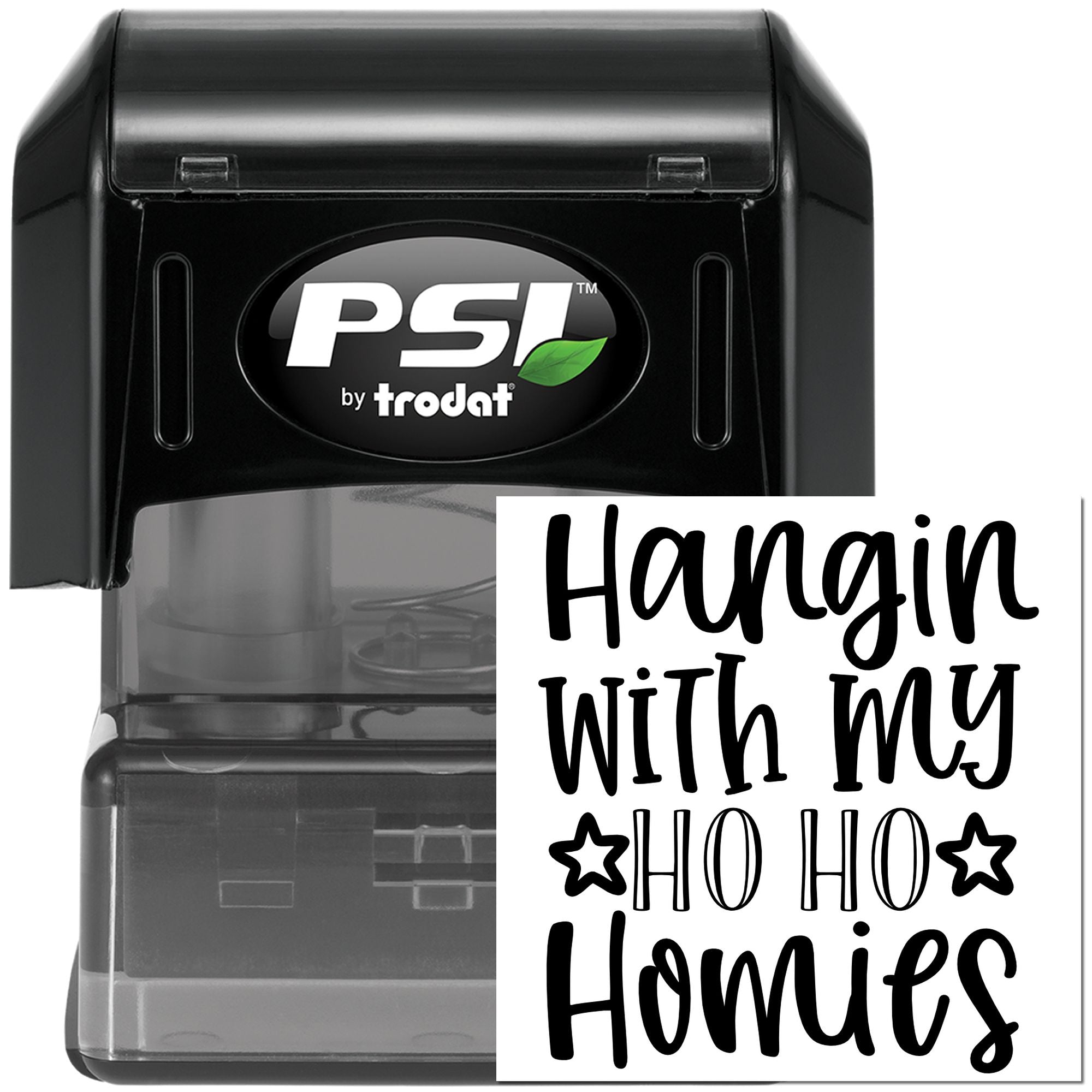 Pre-Inked Ho Ho Homies Paper Goods Stamp