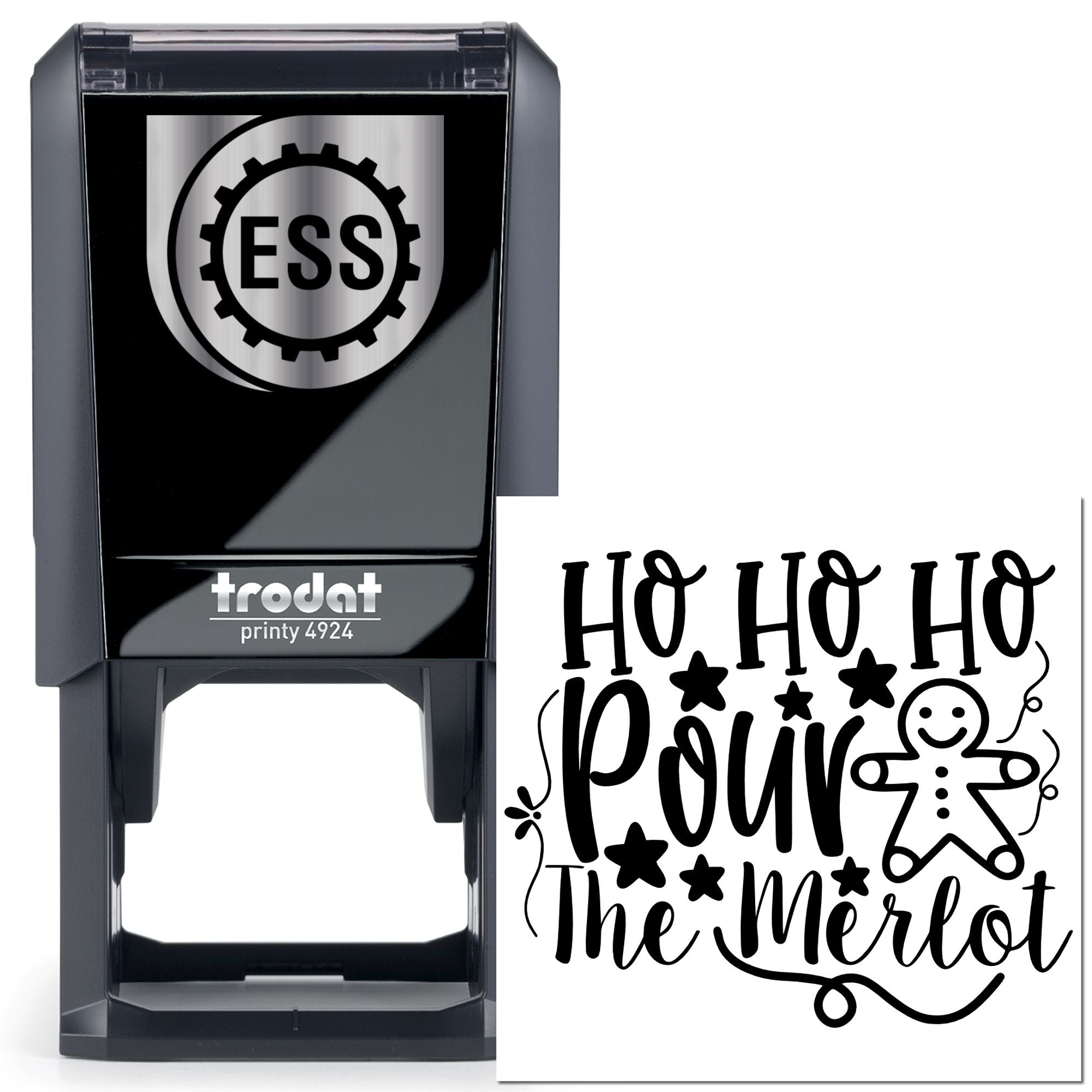 Self-Inking Holiday Cheer Scrapbook Stamp